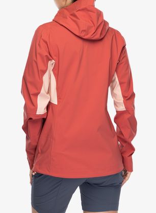 Nepremokavá bunda dámska Vaude Simony 2,5L Jacket IV - brick