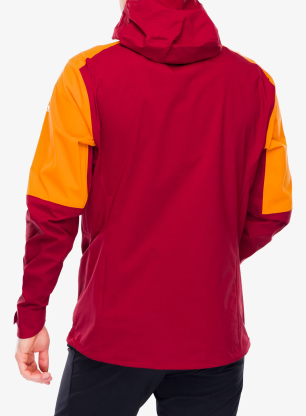 Bunda do dažďa Vaude Simony 2,5L Jacket IV - carmine