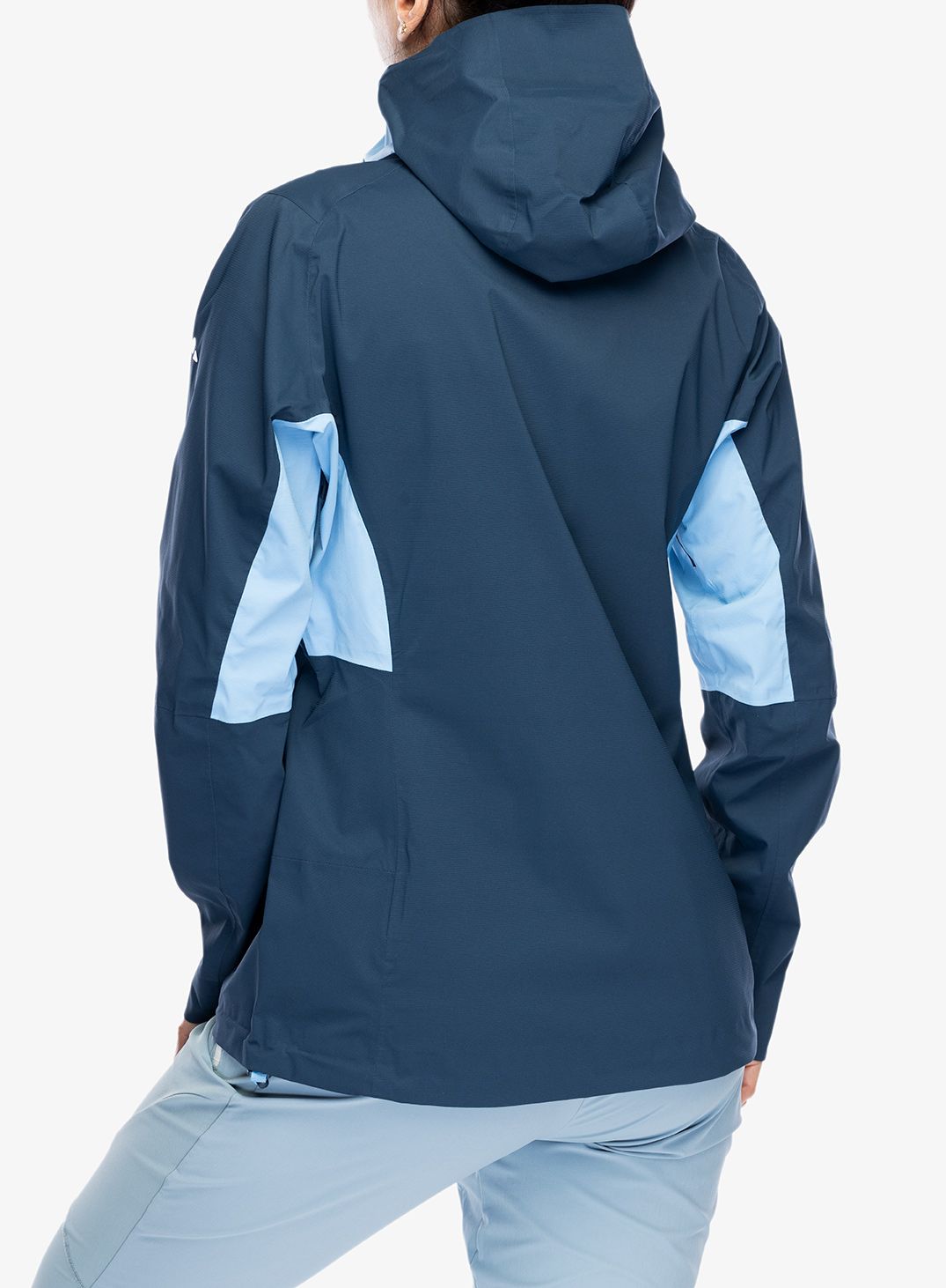 Nepremokavá bunda dámska Vaude Simony 2,5L Jacket IV - pastel blue