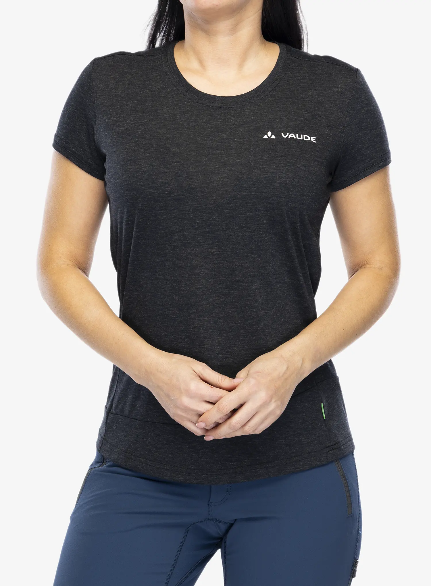 Dámske tričko Vaude Sveit Shirt - black/black