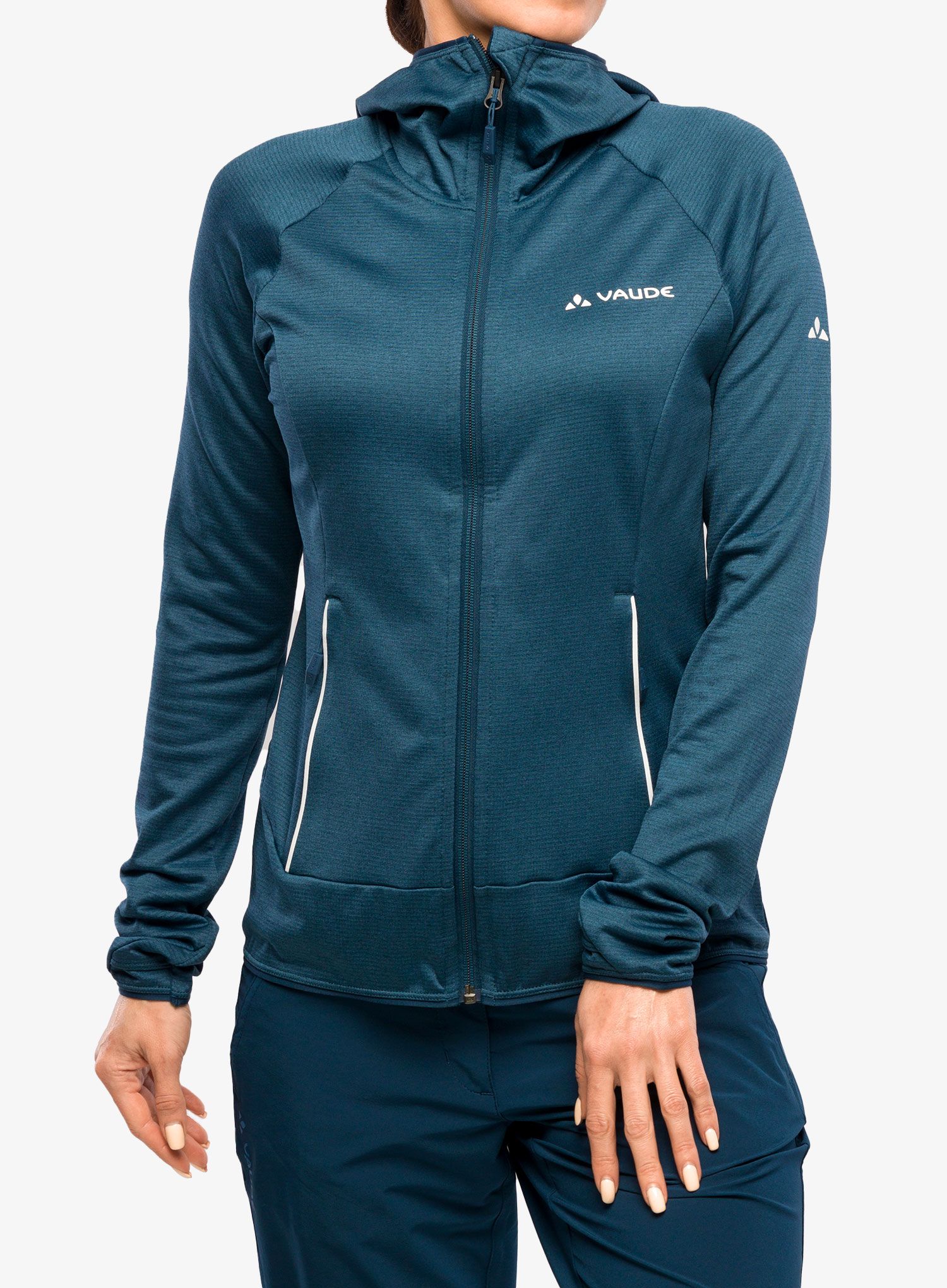 Flísová mikina dámska Vaude Tekoa Fleece Jacket II - dark sea