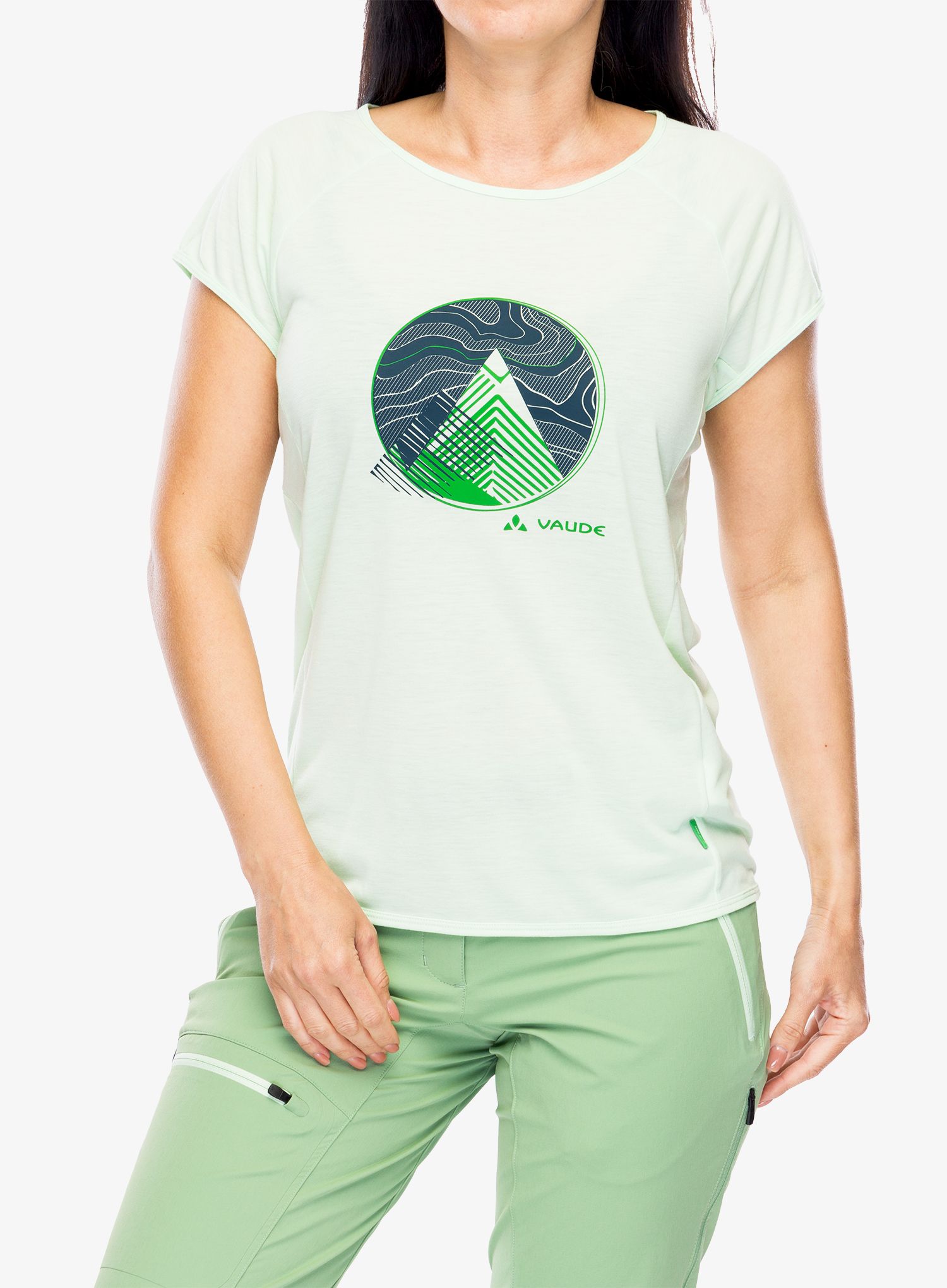 Dámske tričko Vaude Tekoa T-Shirt II - jade