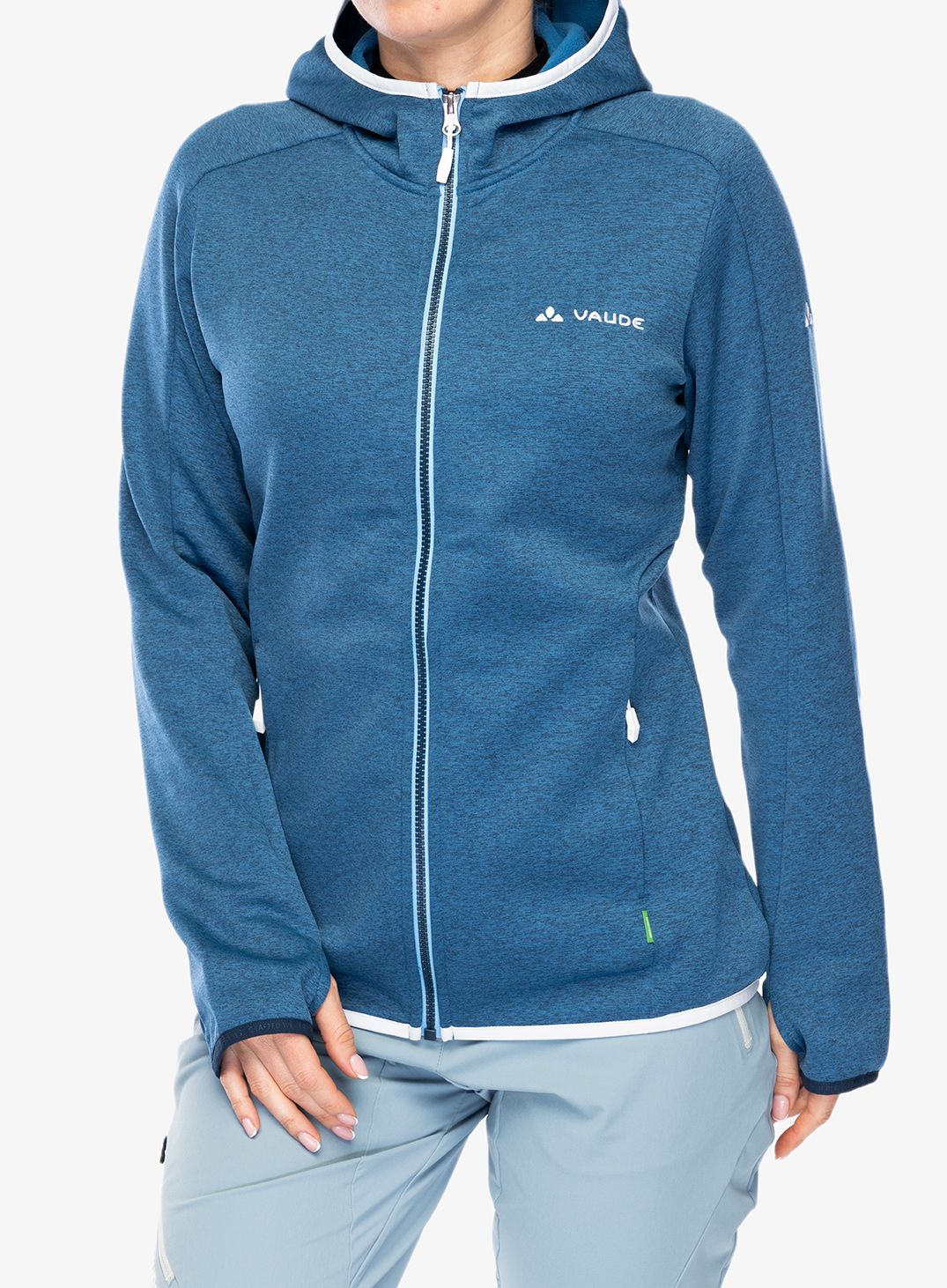 Flísová mikina dámska Vaude Valsorda Fleece Hoody - ultramarine