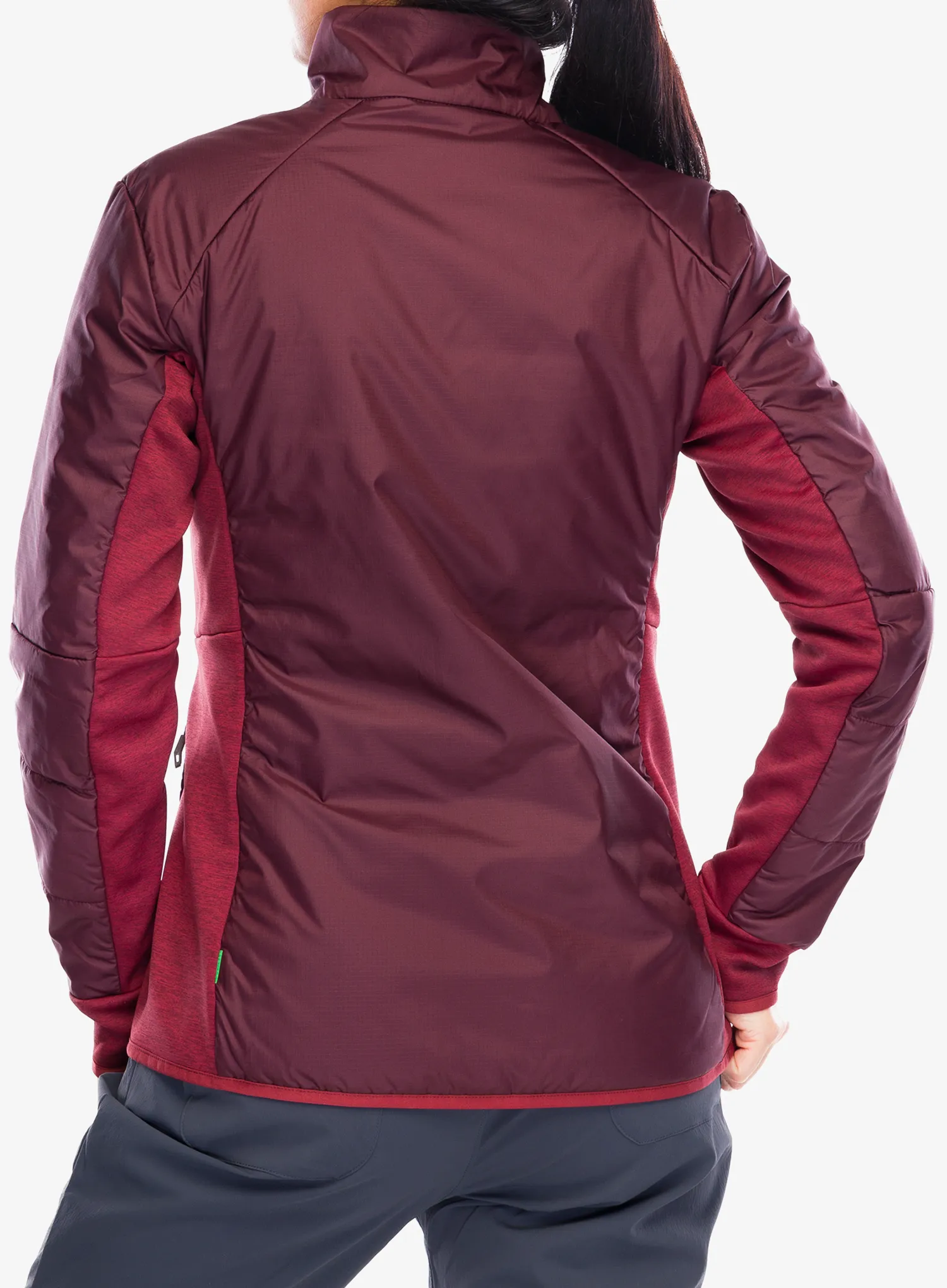 Dámska hybridná bunda dámska Vaude Valsorda Hybrid Jacket - dark oak