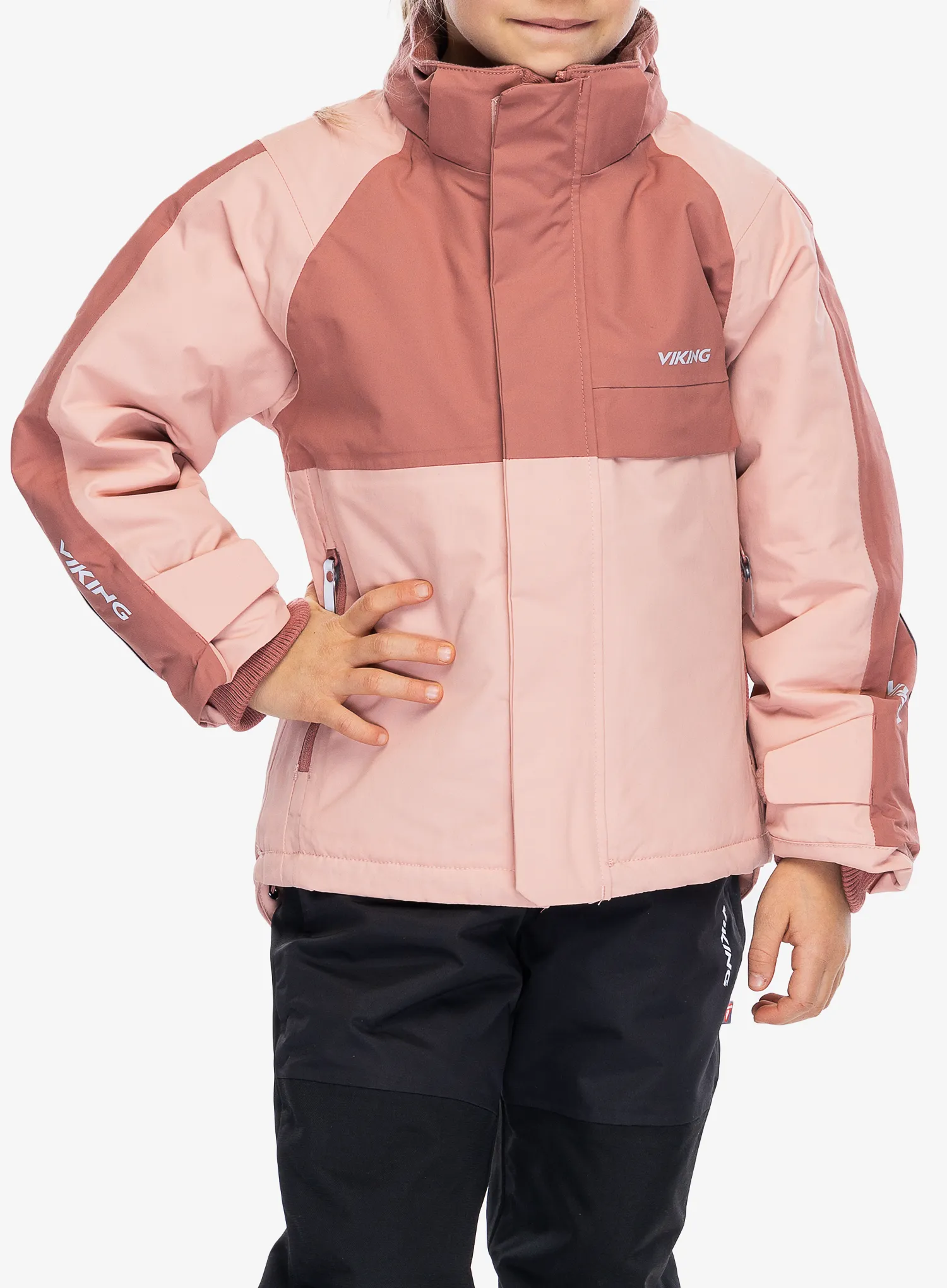 Dievčenská bunda Viking Play Winter Jacket Thermal - pink