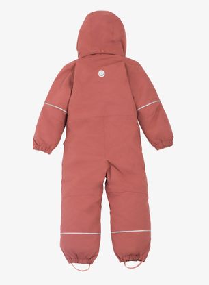 Kombinézy pre dievčatá Viking Play Winter Playsuit Thermal - dark pink