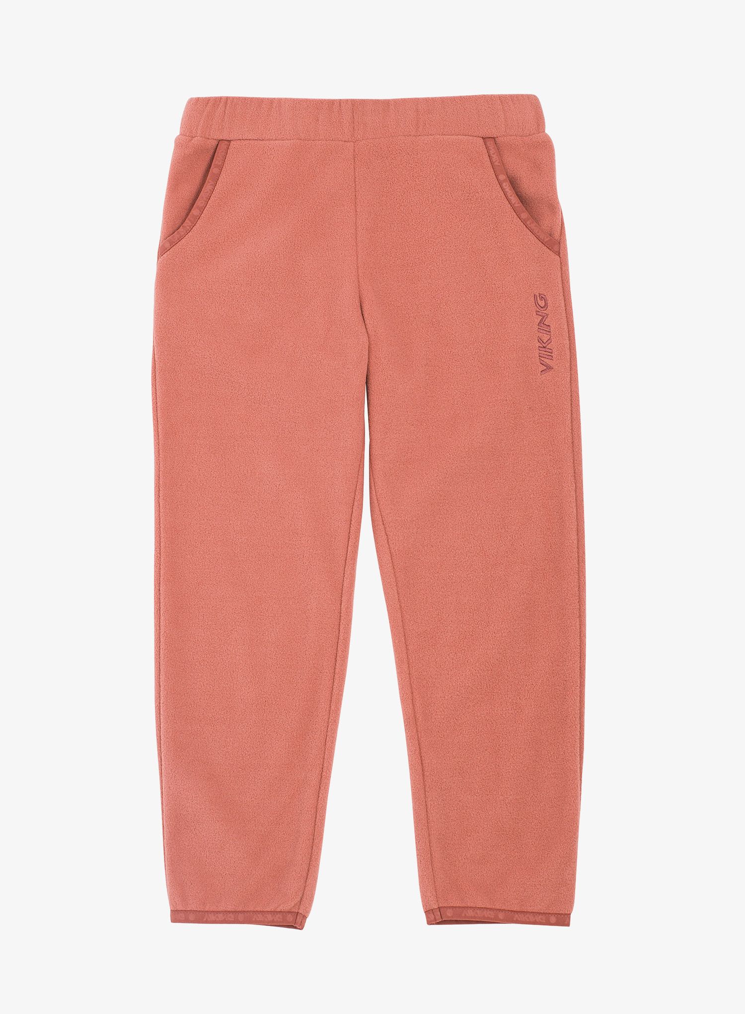 Dievčenské nohavice Viking Playtime Fleece Pants Warm - pink