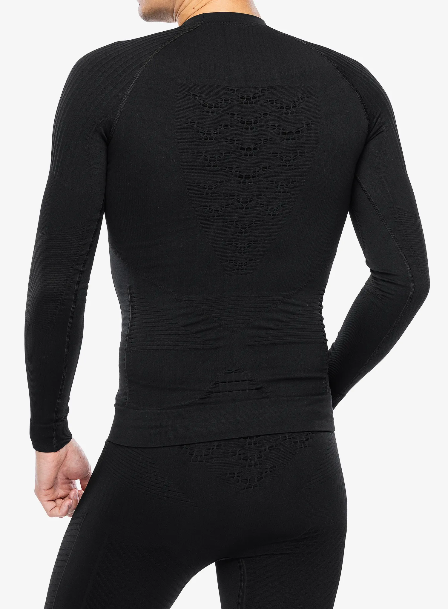 Funkčné tričko X-Bionic Energy Accumulator 4.0 Shirt Round Neck - opal black/arctic white