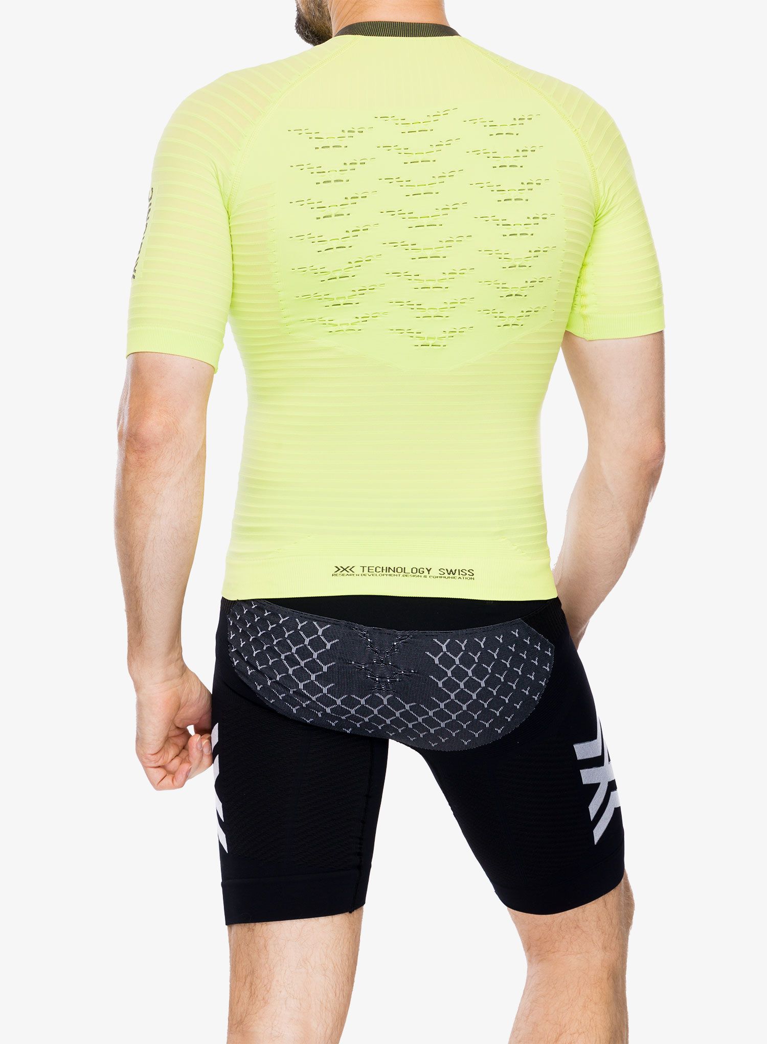 Bežecké tričko X-bionic Effektor 4D Running Shirt SH SL - effektor green/opal black