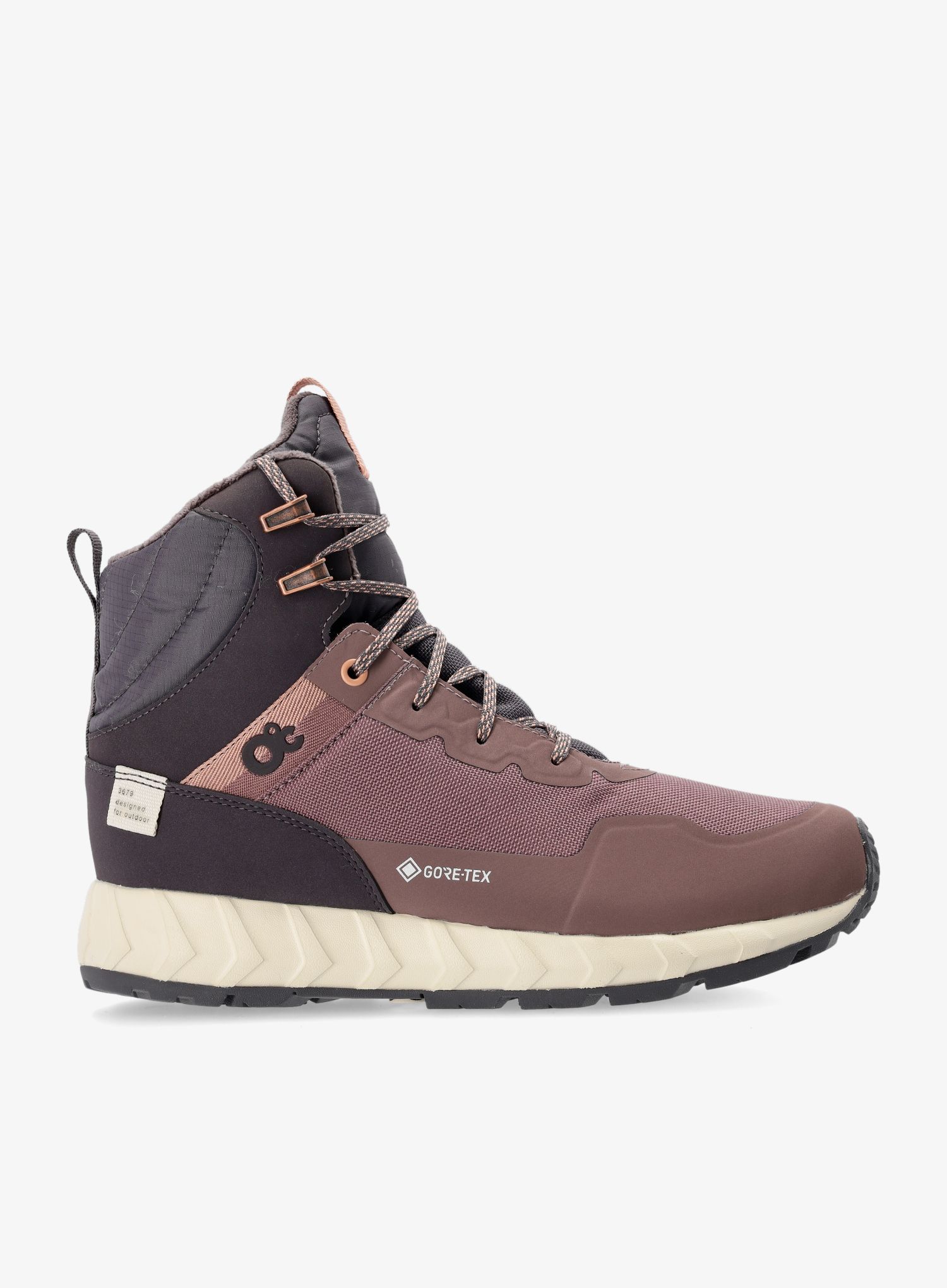 Dámske outdoor topánky ZeroC Storo CityCross GTX LD - plum/brown