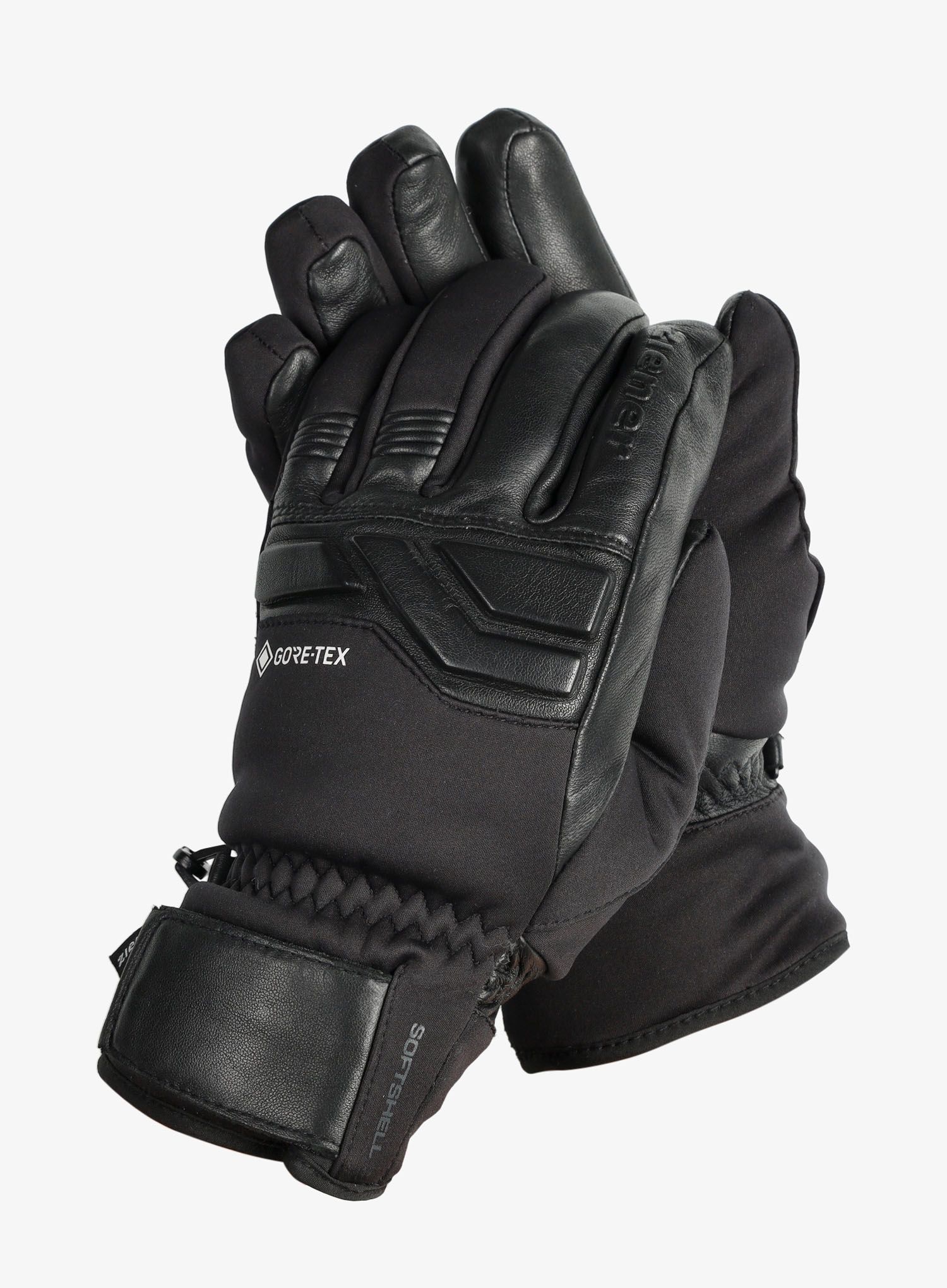 Lyžiarske rukavice Ziener Gin GTX PR - black