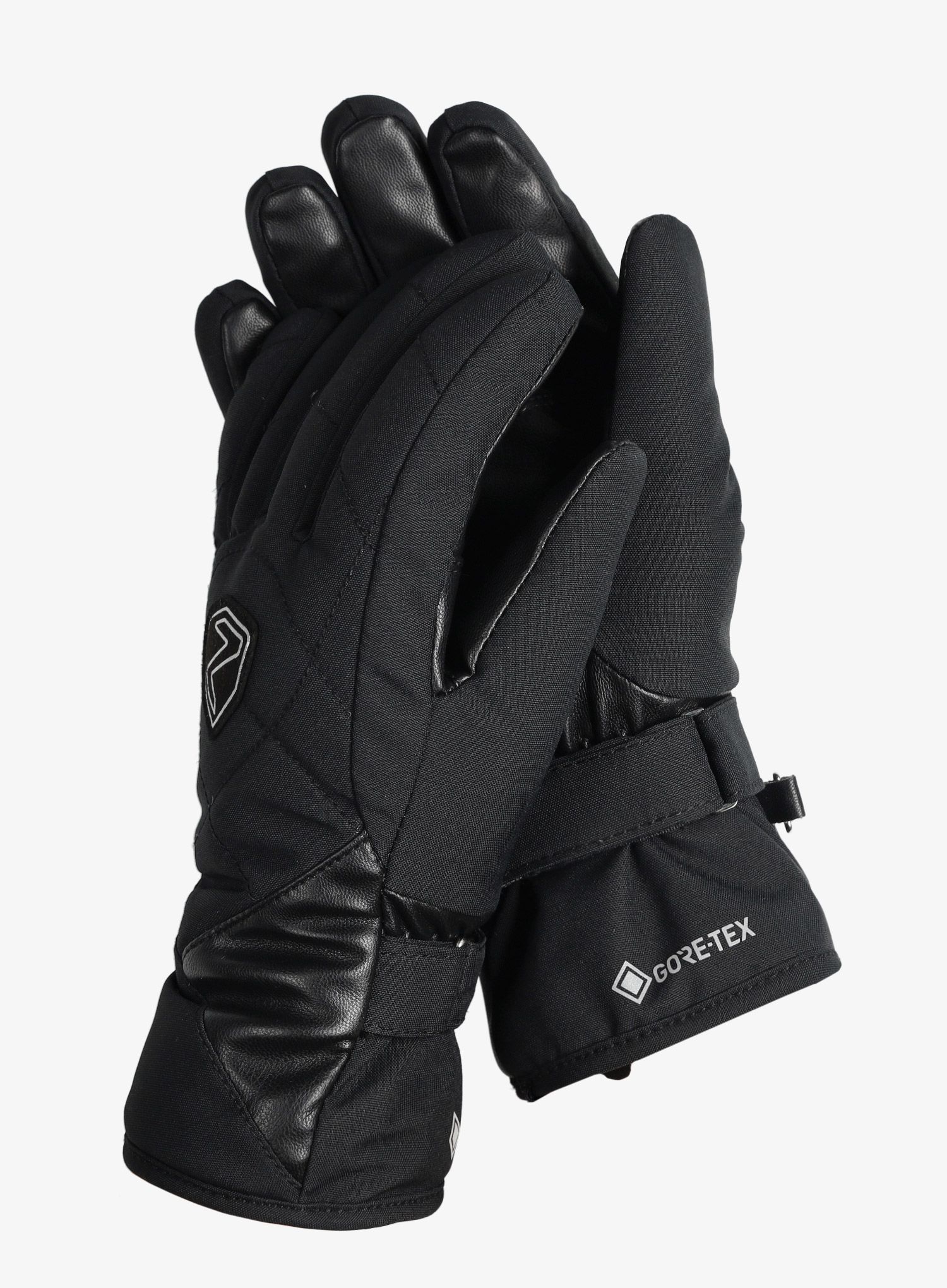 Dámske lyžiarske rukavice Ziener Kamea GTX - black