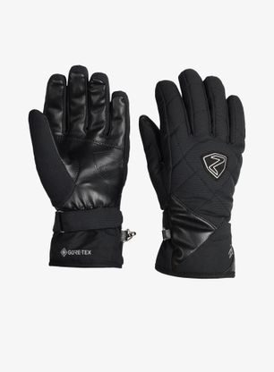 Dámske lyžiarske rukavice Ziener Kamea GTX - black