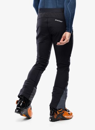 Softshellové nohavice Ziener Nawo - ombre/black