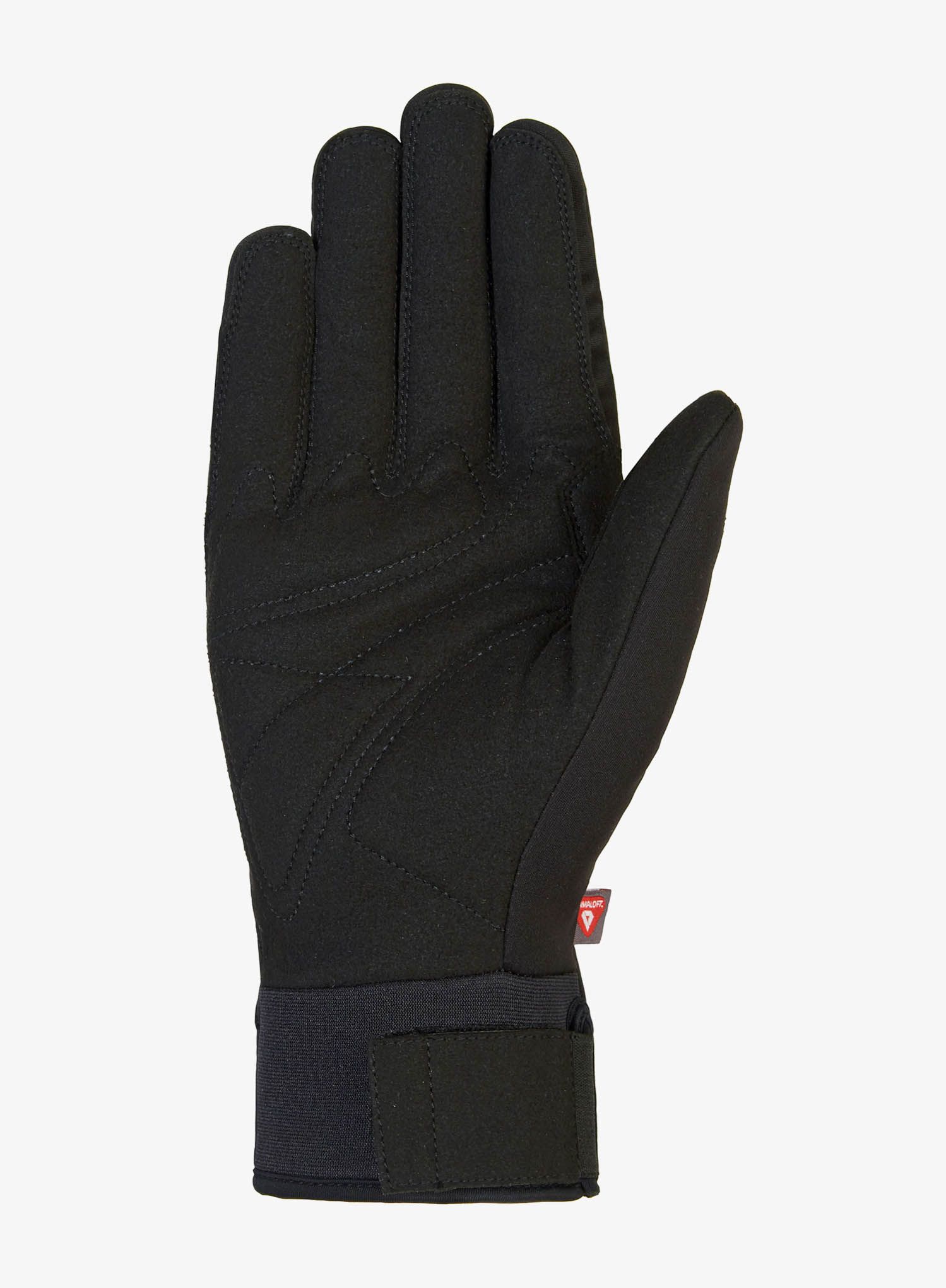 Rukavice softshell Ziener Ultimo PR - black/lime