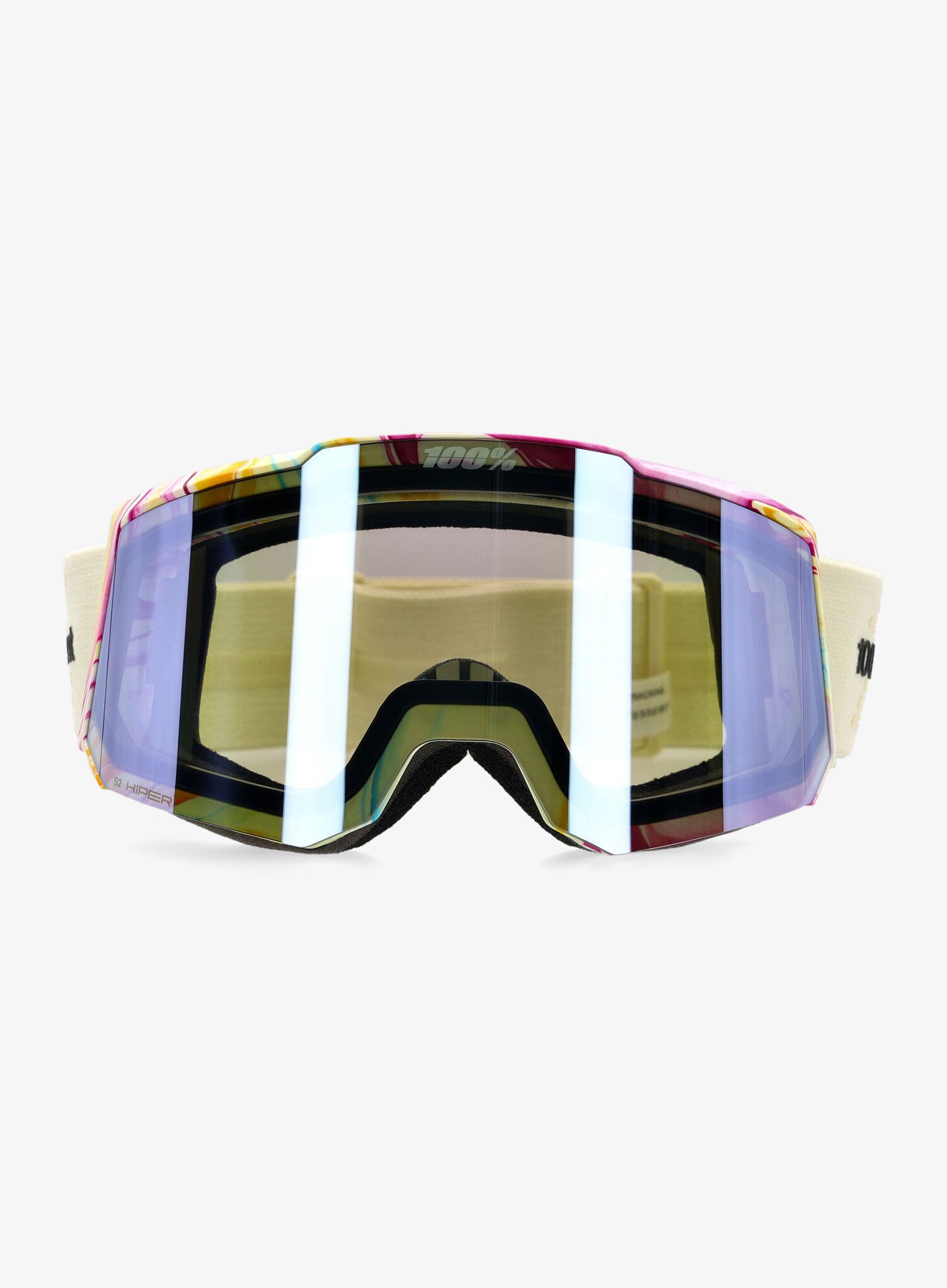 Lyžiarske okuliare 100% Snowcraft S Hiper - mirror silver flash lens