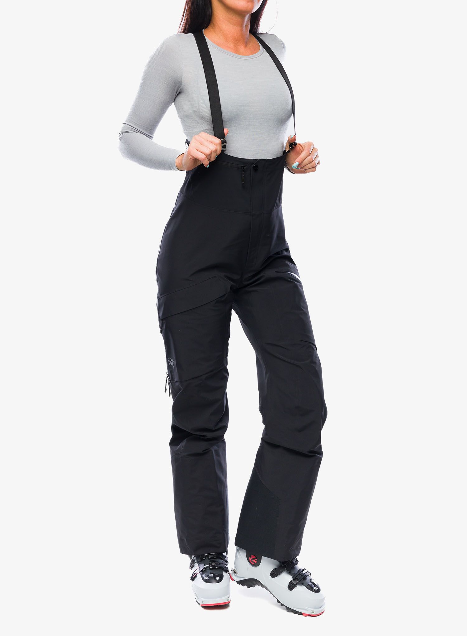 Dámske GORE TEX nohavice Arcteryx Rush Bib Pant - black