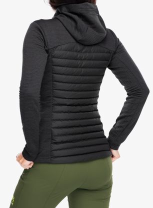 Dámska hybridná bunda dámska Berghaus Nula Hybrid Jacket - black/black