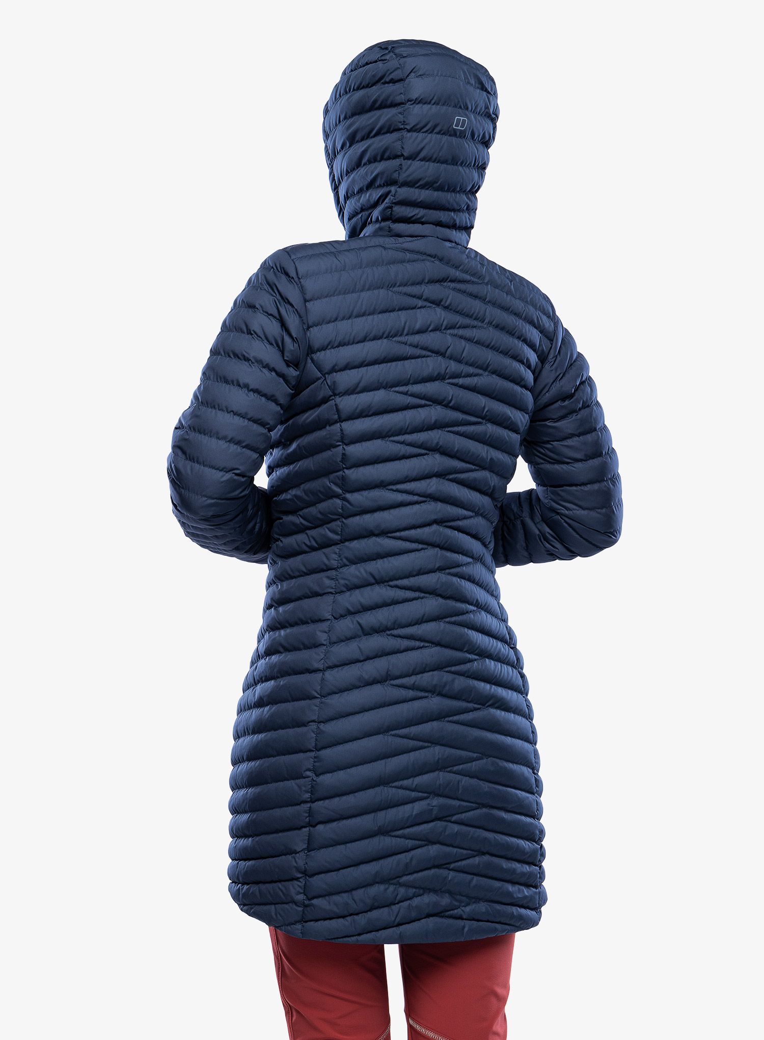 Dámsky kabát Berghaus Nula Micro Long Jacket - dusk