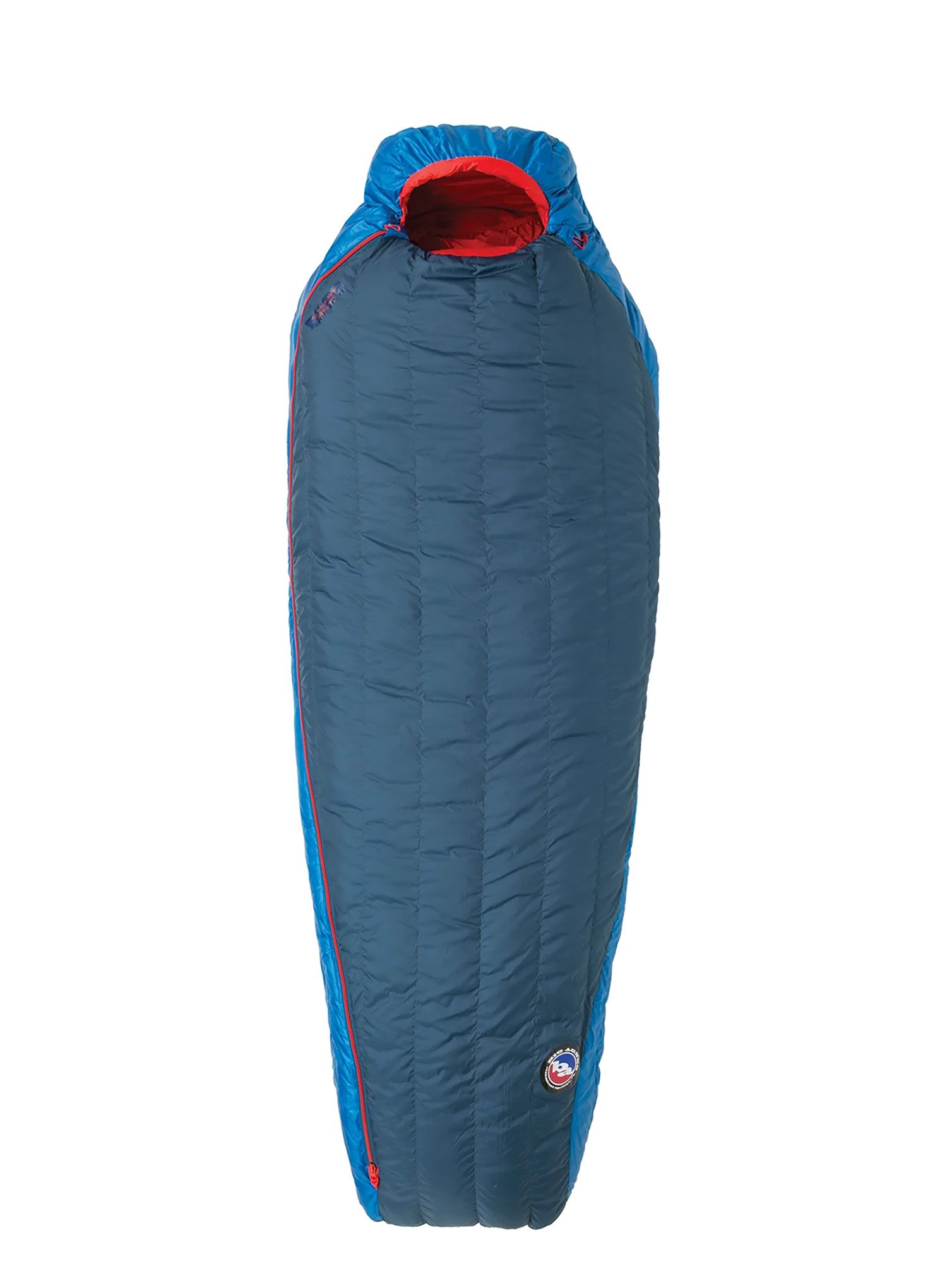 Spací vak Big Agnes Anvil Horn 30 (183 cm) Regular Left - blue/red