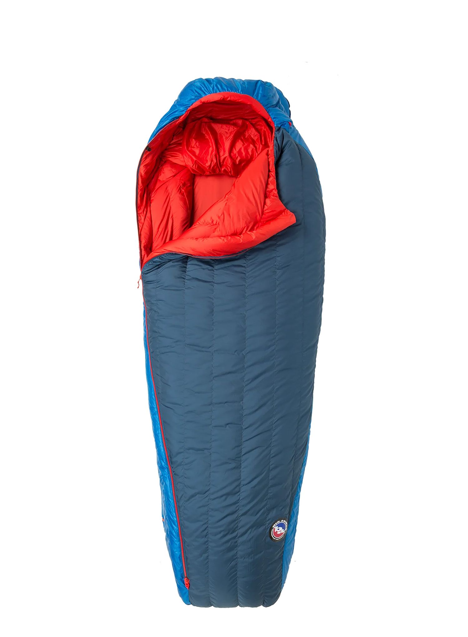 Spací vak Big Agnes Anvil Horn 30 (183 cm) Regular Left - blue/red