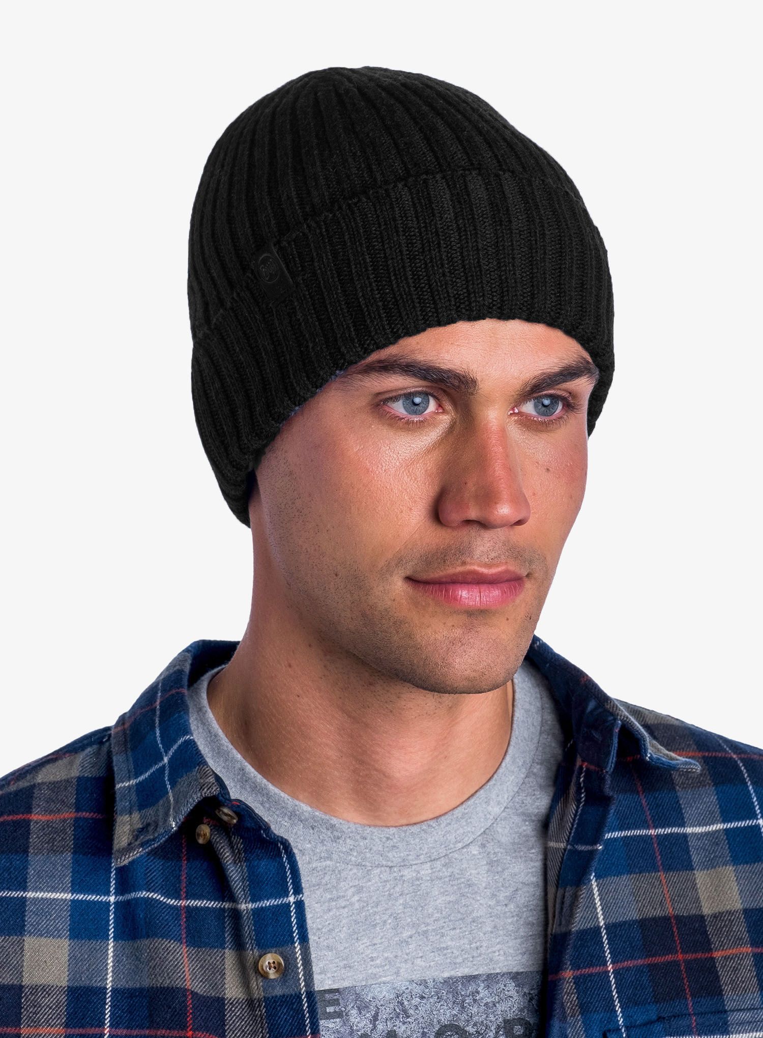 Zimná čiapka Buff Knitted Hat Norval - graphite