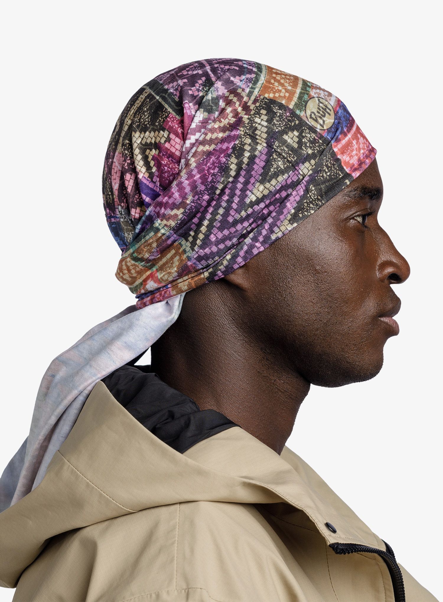 Multifunkčná šatka Buff Original Eco Stretch - johari multi