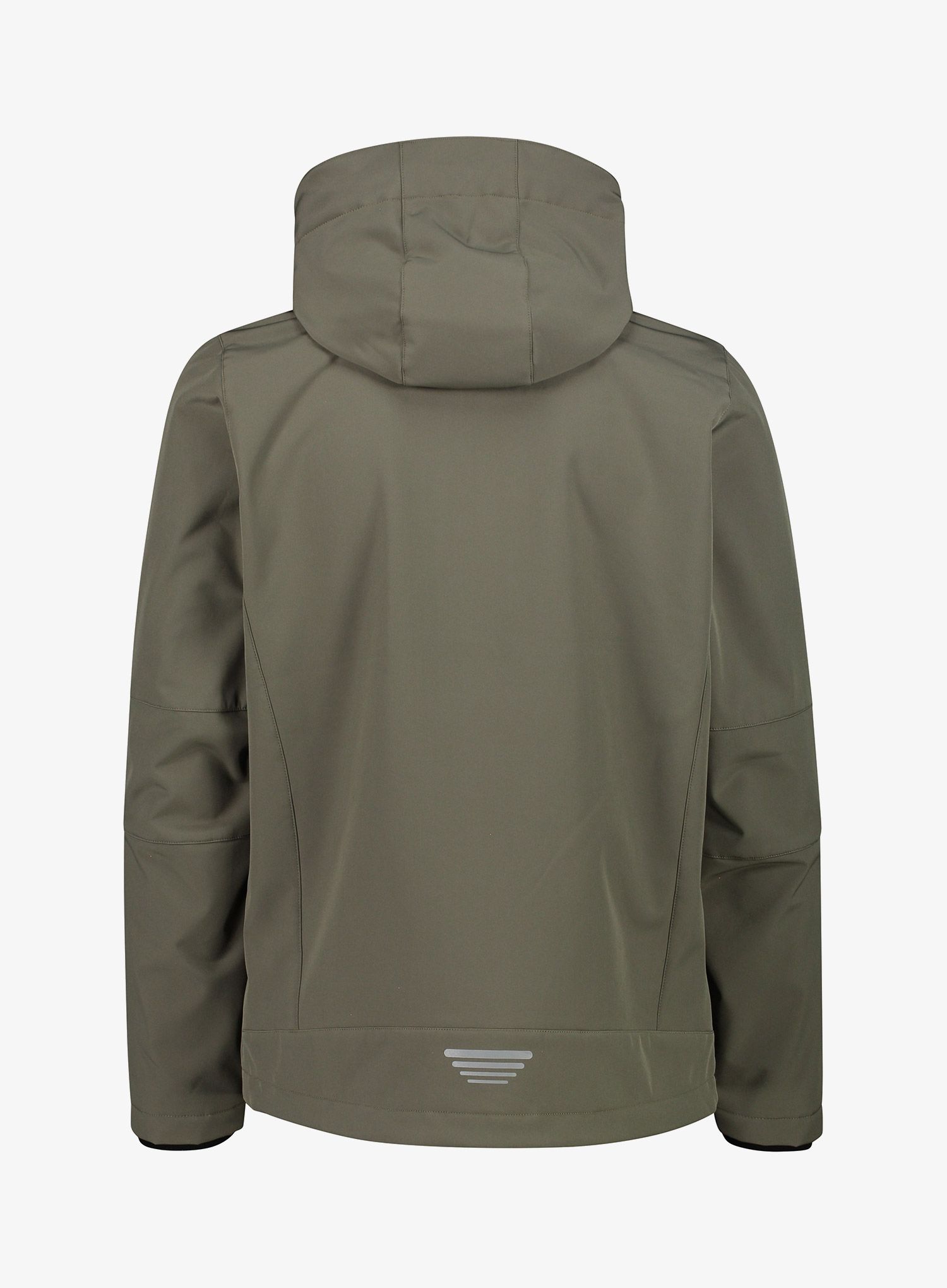 Softshellová bunda CMP Vivo Jacket Zip Hood - olive