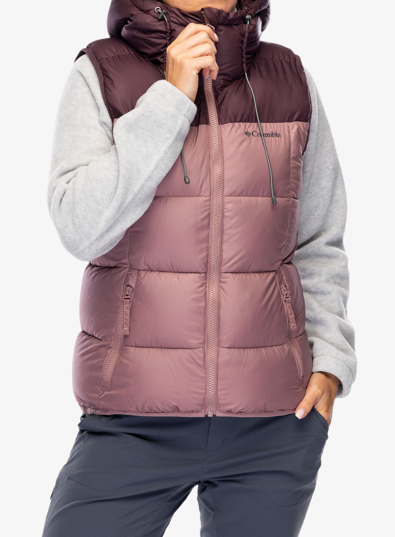 Dámska vesta Columbia Pike Lake II Insulated Vest - fig/moonvista