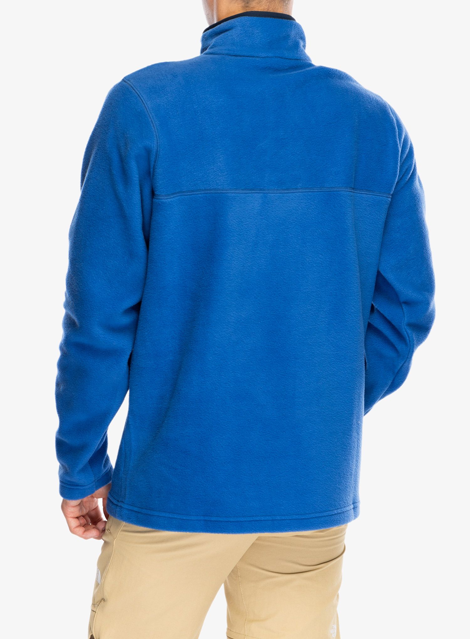 Mikina bez kapucne Columbia Steens Mountain Half Snap - mountain blue/collegiate navy