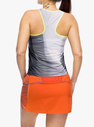 Dámsky top Compressport Performance Singlet - black/white