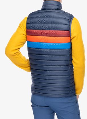 Páperová vesta Cotopaxi Fuego Down Vest - ink stripes