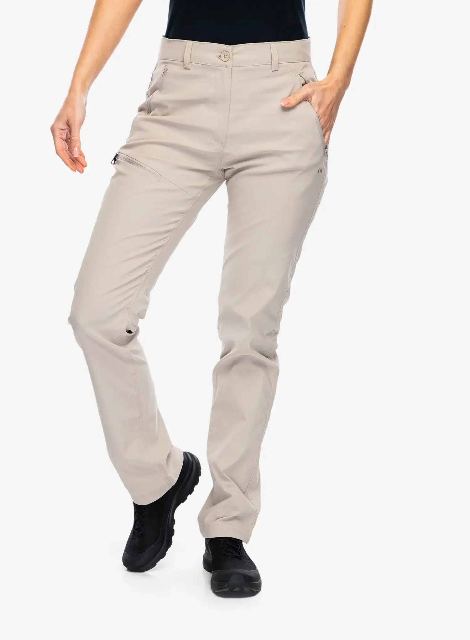Turistické nohavice dámske Craghoppers NosiLife Pro Trouser III - soft mushroom