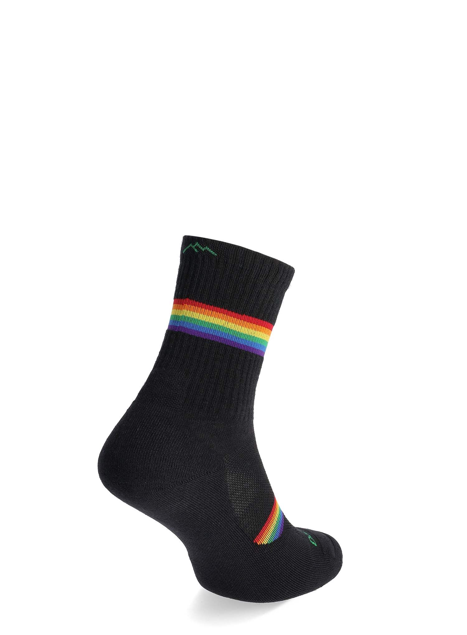 Ponožky Darn Tough Prism Micro Crew Lightweight with Cushion - black