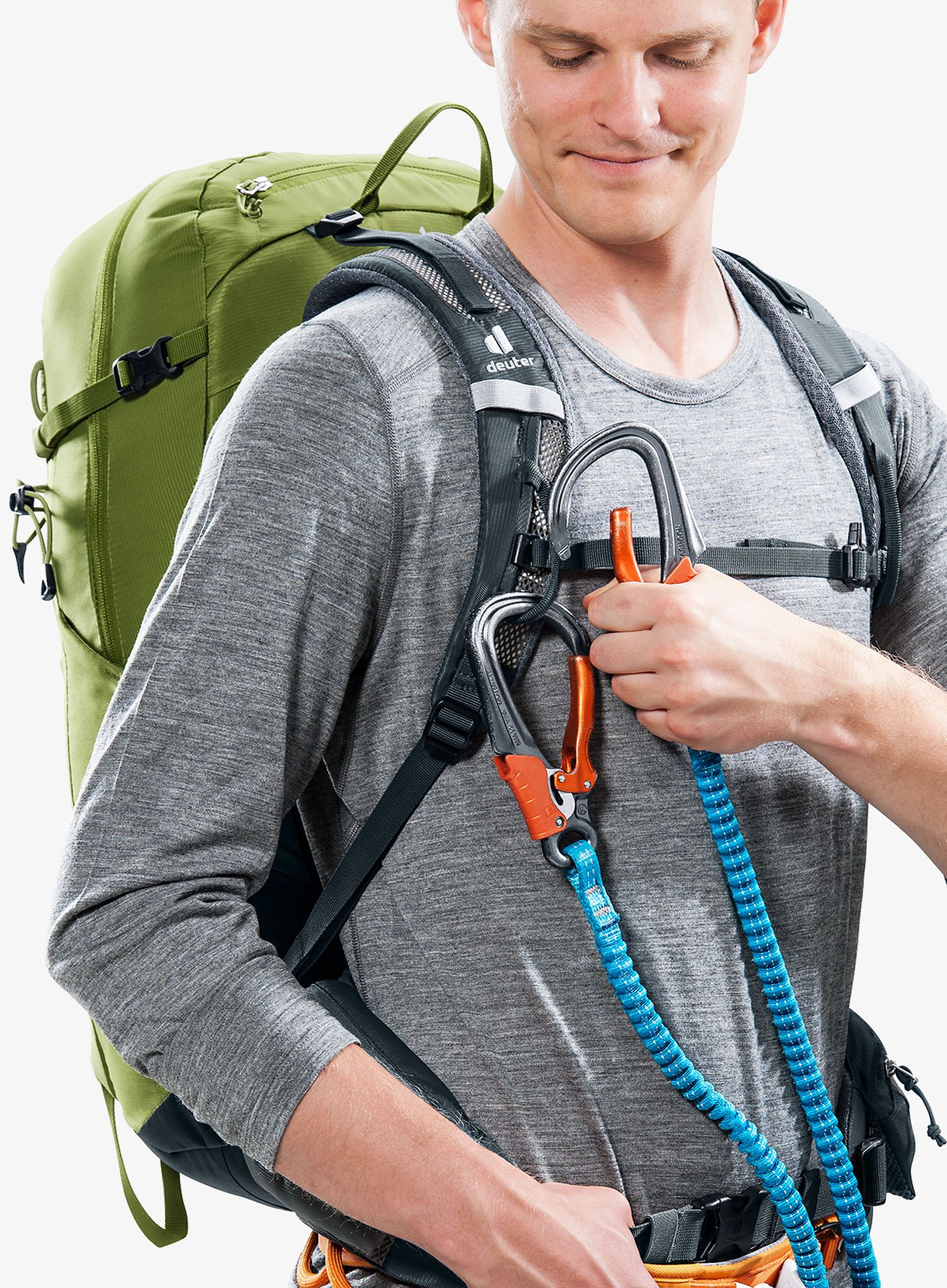 Turistický batoh Deuter Trail Pro 33 - meadow/graph