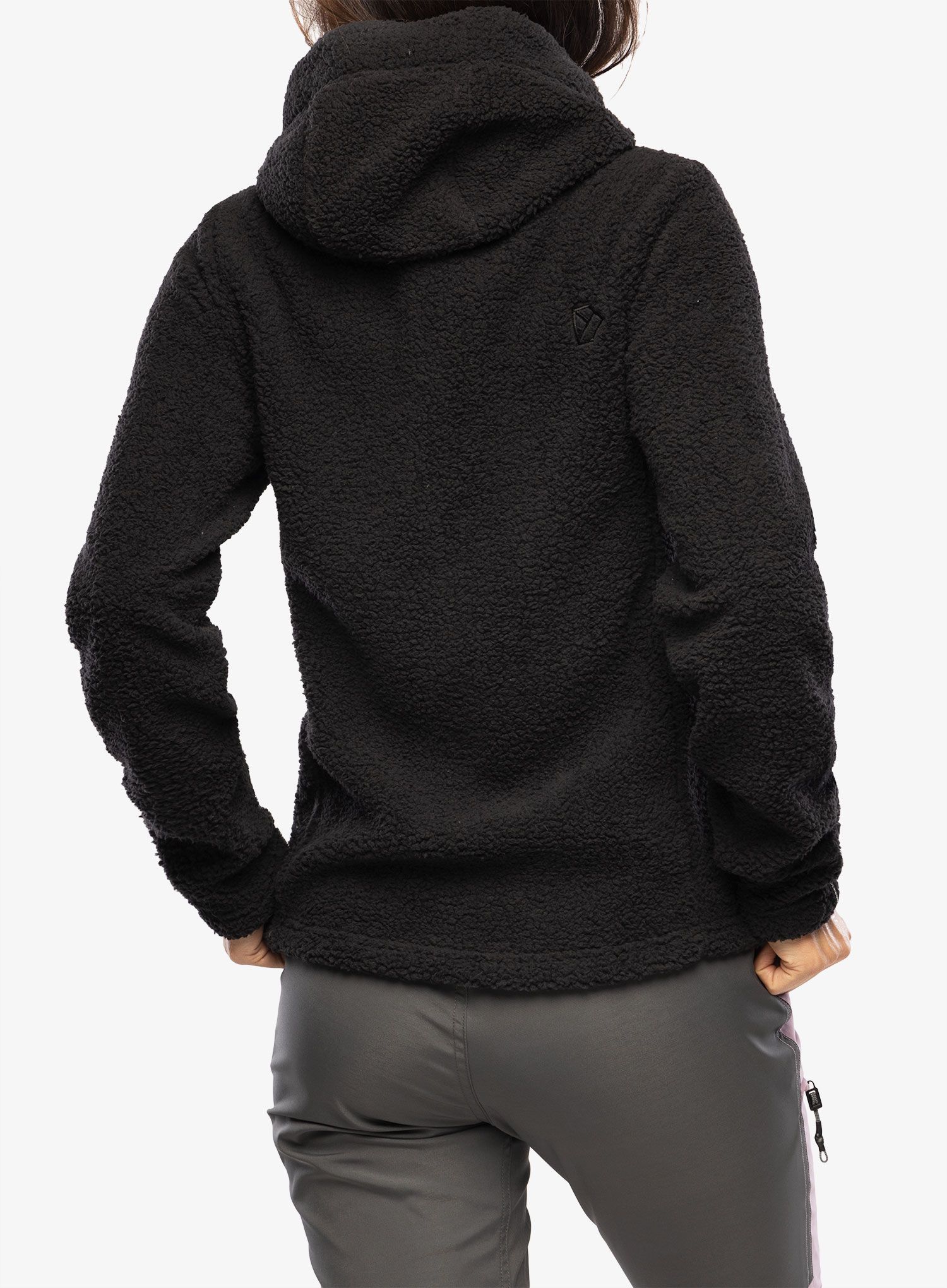 Flísová mikina dámska Didriksons Anniken Full Zip 2 - black