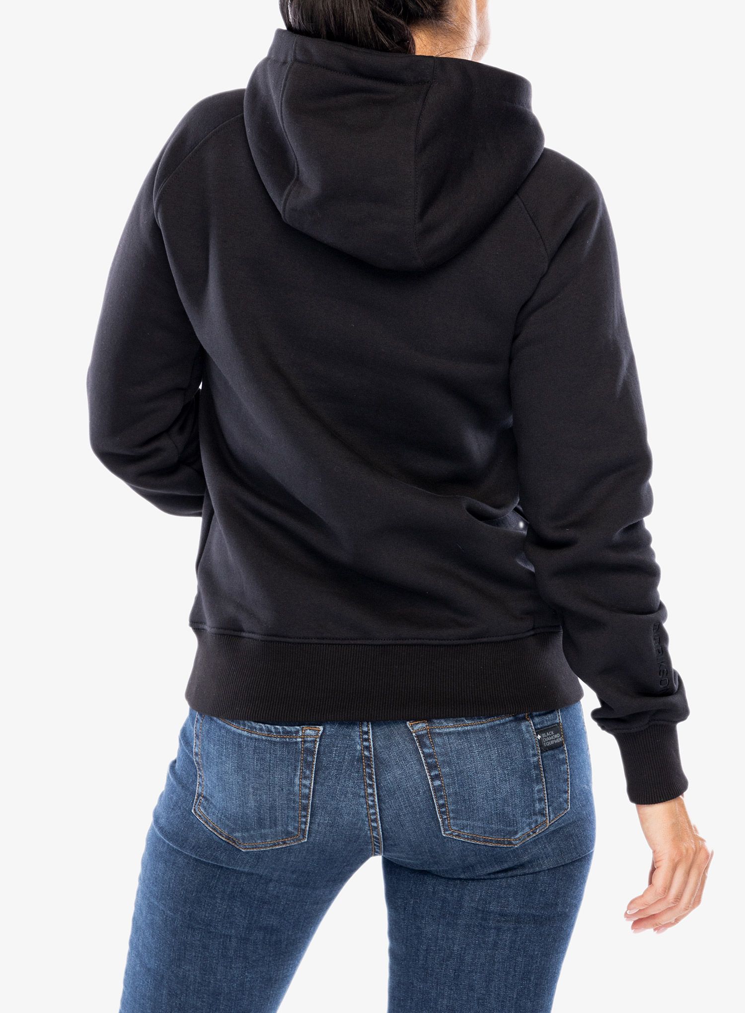 Dámska mikina s kapucňou Didriksons Ven Hoodie - black