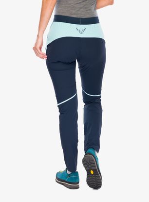 Dámske softshellové nohavice Dynafit Traverse Dynastretch Pants - marine blue