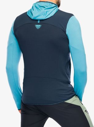 Flísová mikina Dynafit Traverse Ptc Hooded JKT - storm blue