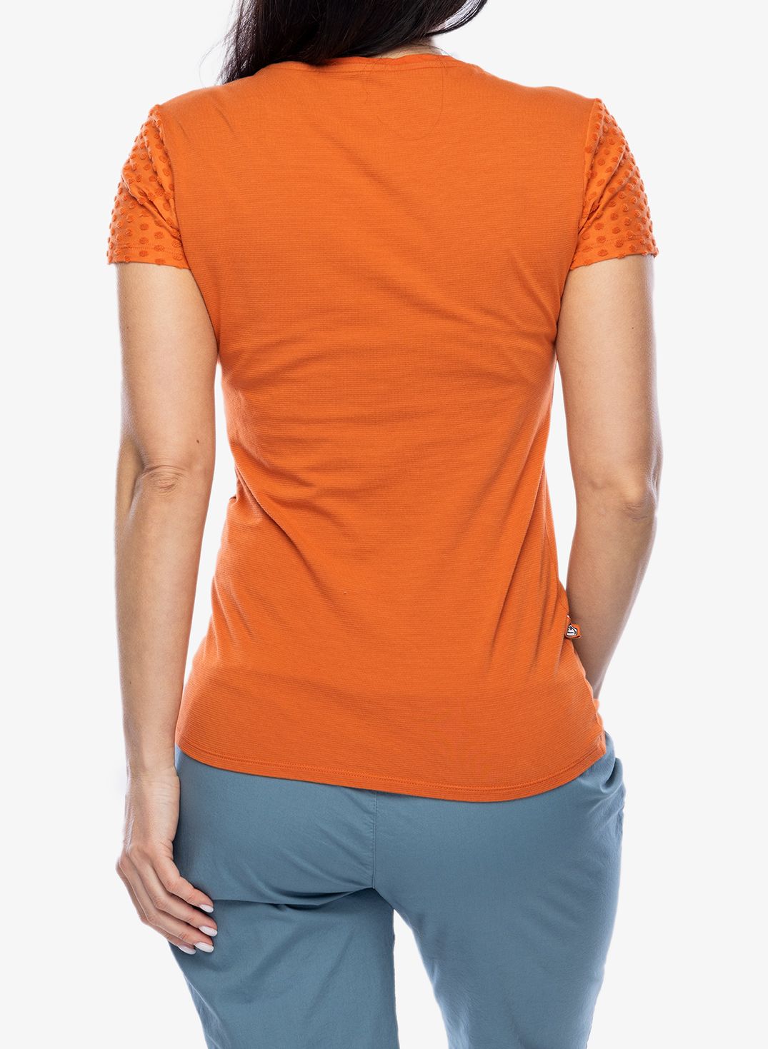 Lezecké tričko dámske E9 Amma - saffron