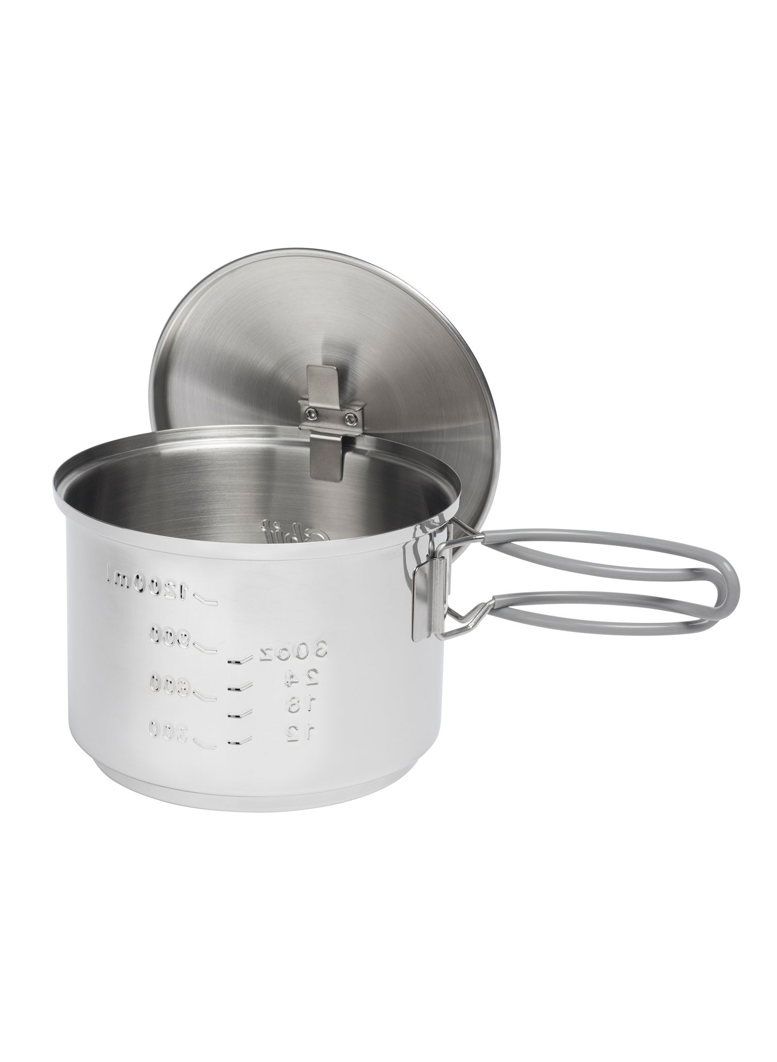 Súprava na varenie Esbit Cookset with Alcohol Burner 1500 ml - steel