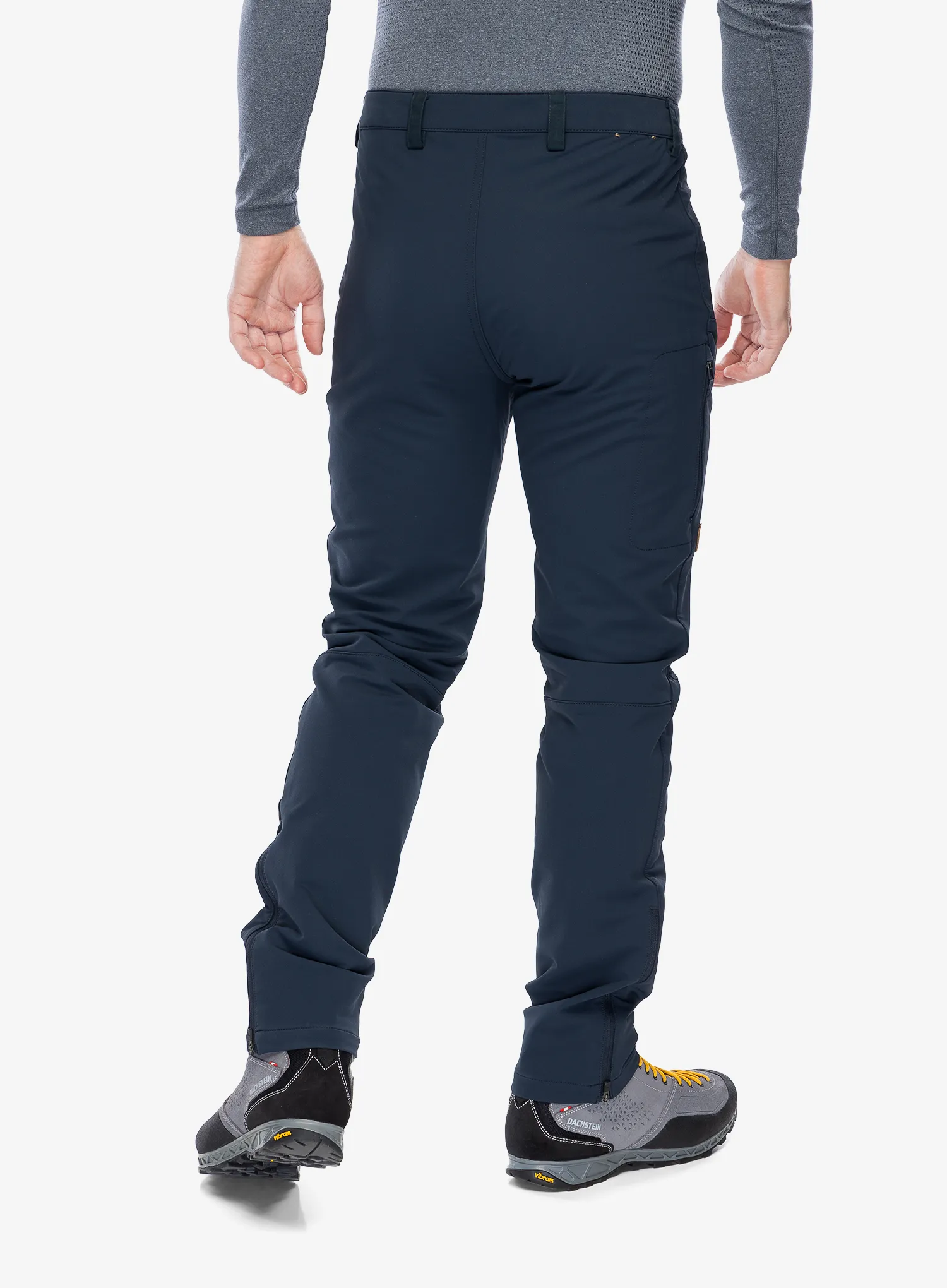 Trekingové nohavice Fjallraven Abisko Winter Stretch Trousers - dark navy