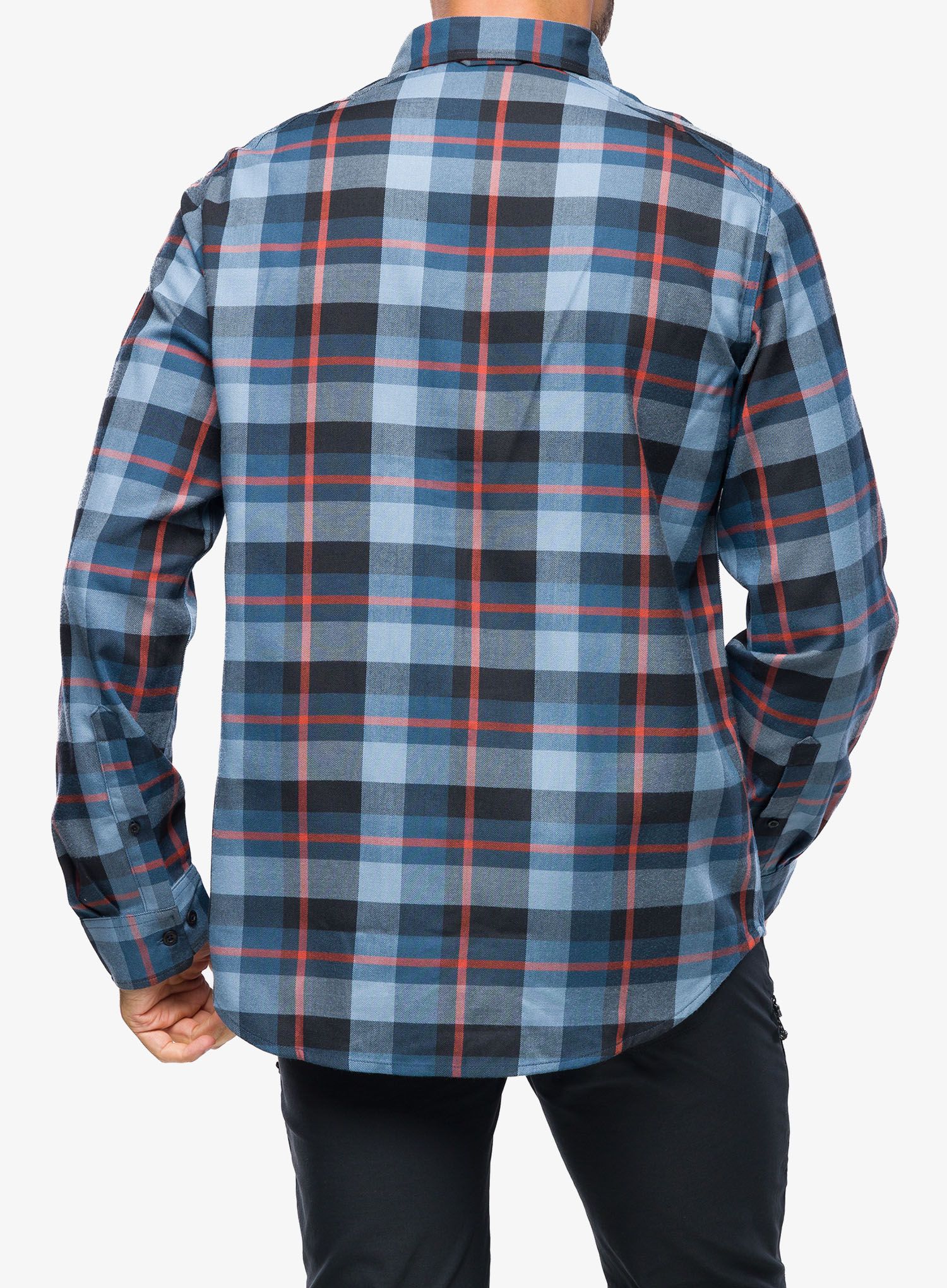 Turistická košeľa Fjallraven Fjallglim Shirt - indigo blue/dawn blue
