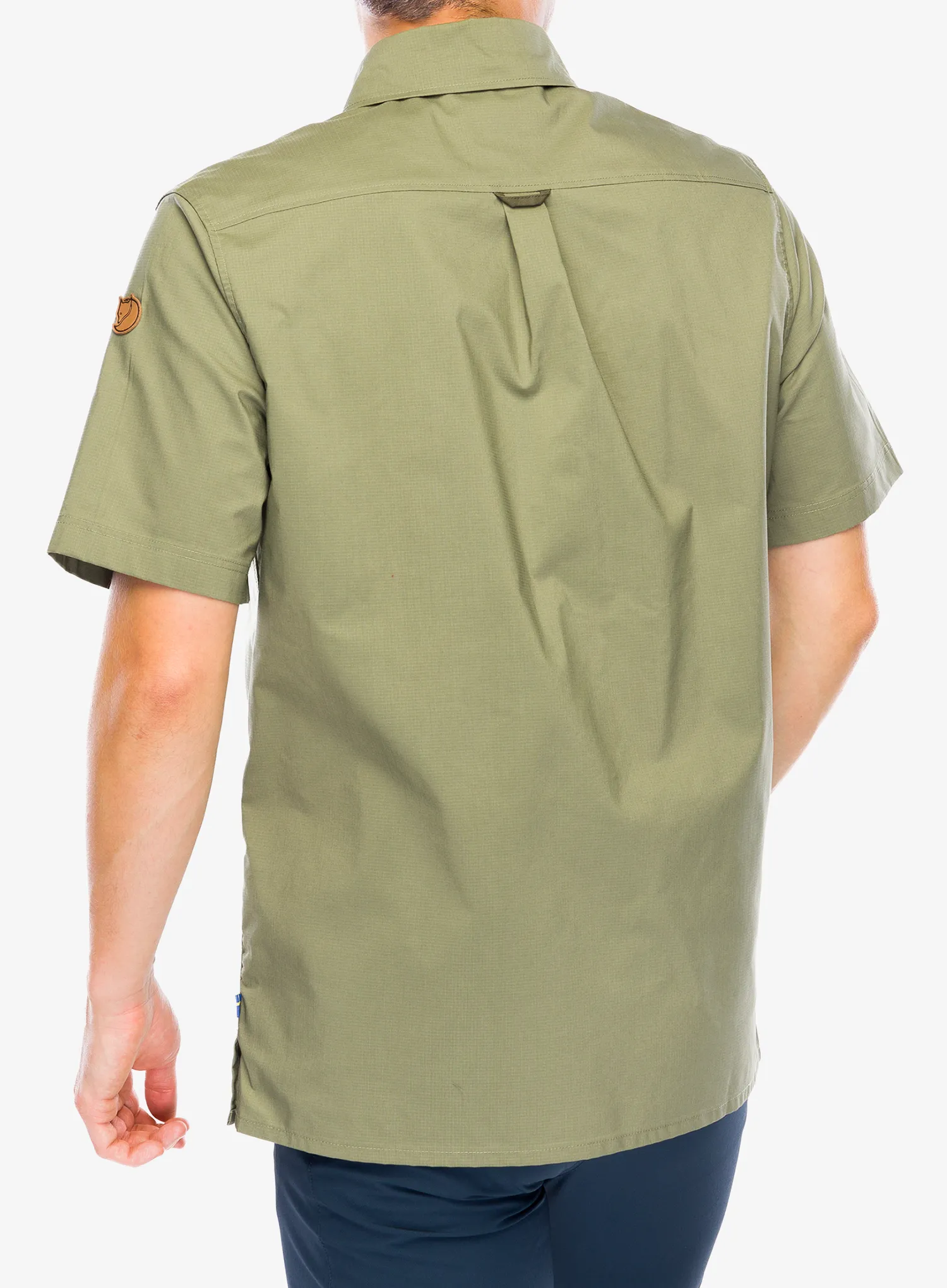 Turistická košeľa Fjallraven Raven Shirt S/S - green/laurel green