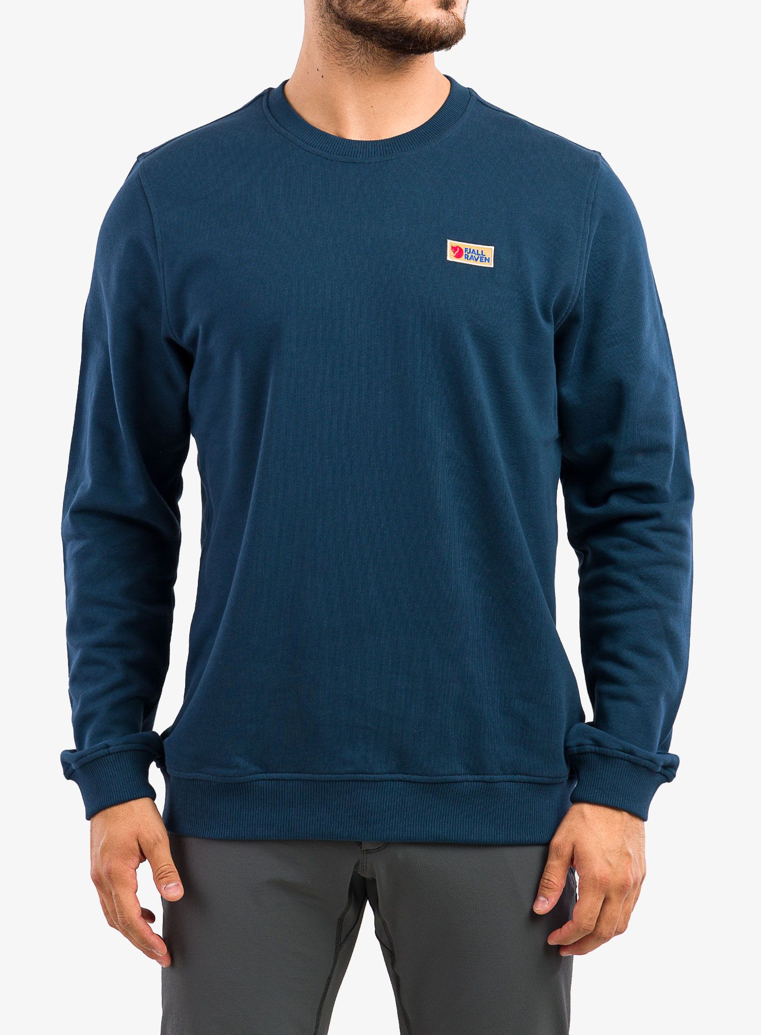 Mikina Fjallraven Vardag Sweater - storm/storm