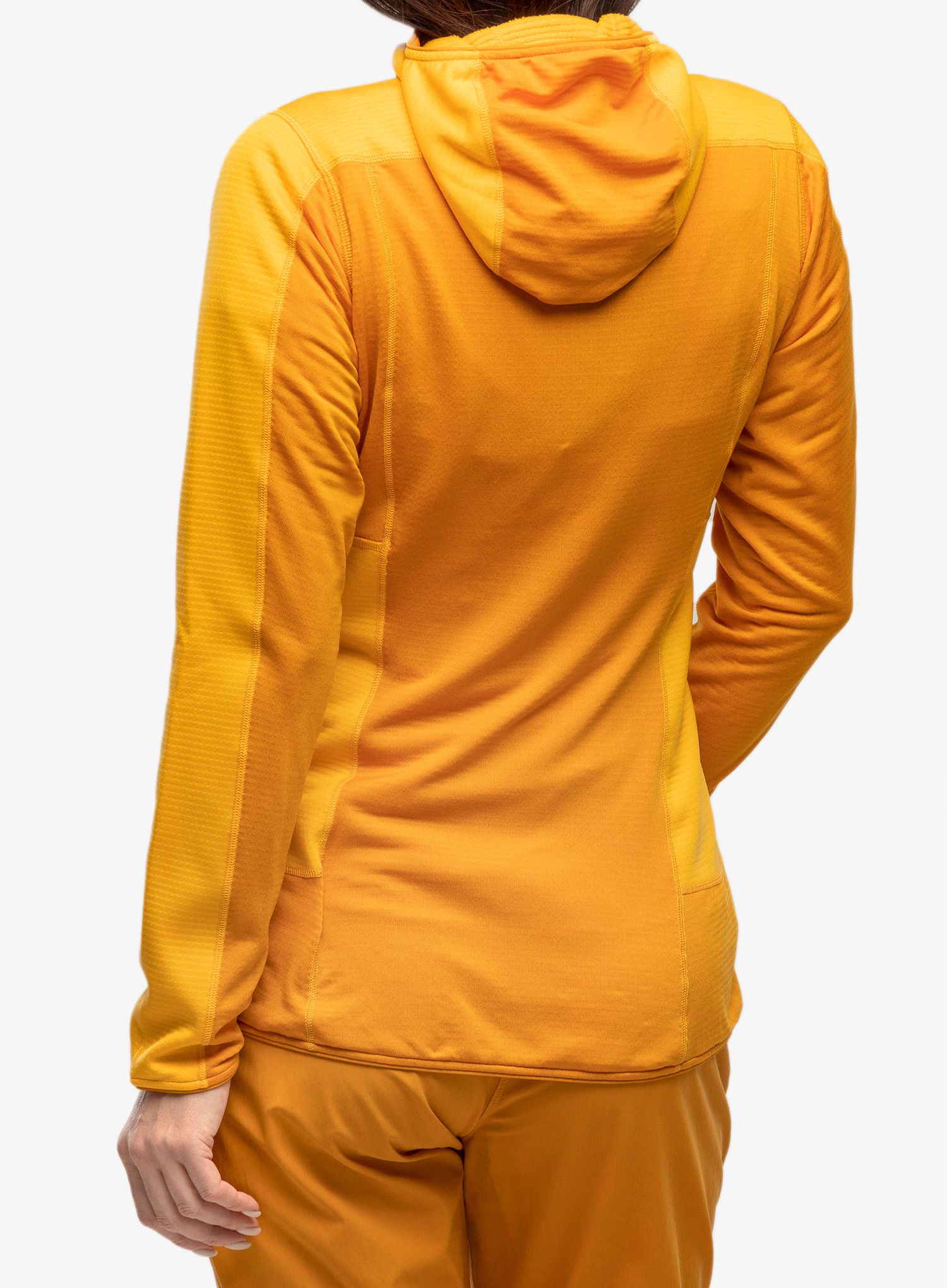 Dámska mikina na zips Haglofs L.I.M Mid Fast Hood - sunny yellow/desert yellow