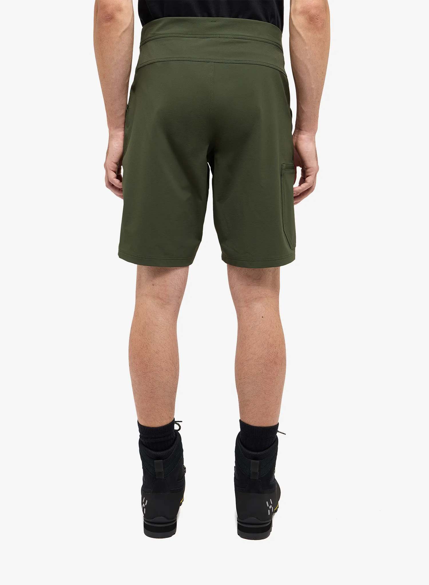 Turistické kraťasy Haglofs Lizard Softshell Shorts - seaweed green