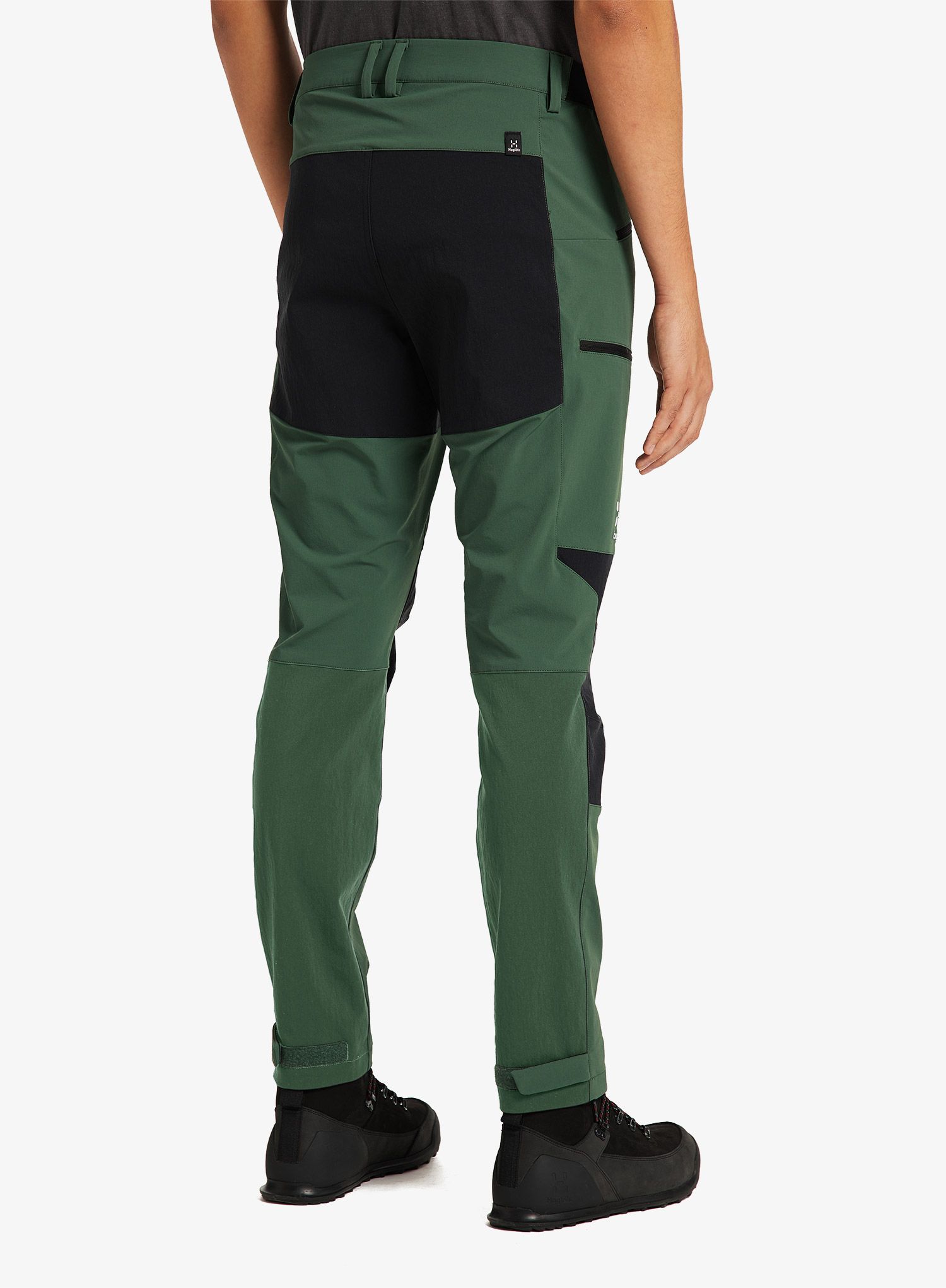 Pánske trekingové nohavice Haglofs Mid Slim Pant - fjell green/true black