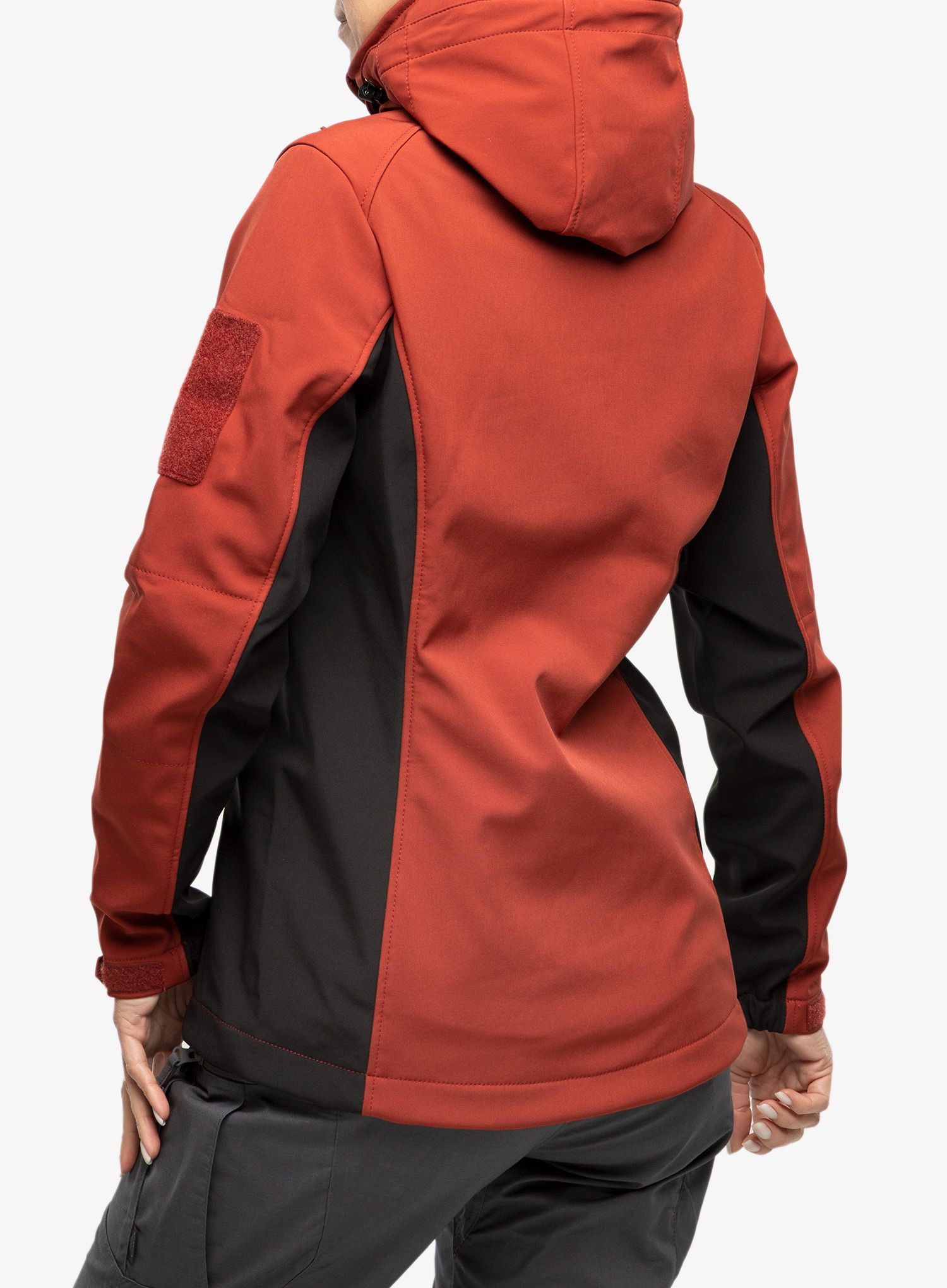 Softshellová bunda dámska Helikon-Tex Gunfighter Woman's Jacket - crimson sky/black