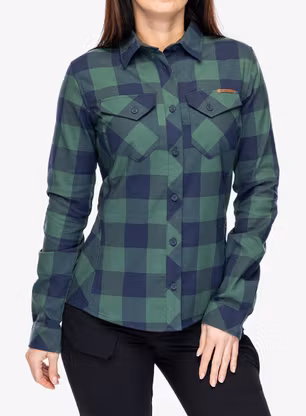 Dámska košeľa Helikon-Tex Marigold Shirt - moss green checkered
